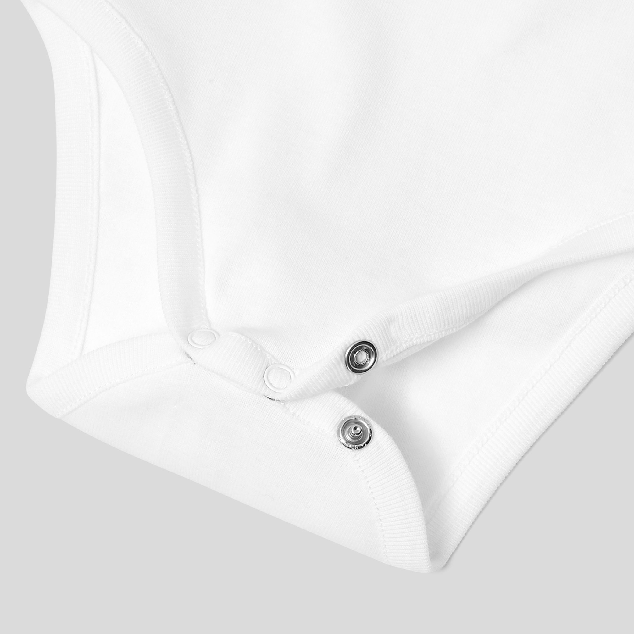 Baby girl bodysuit with petal collar - Aubane - Image 5