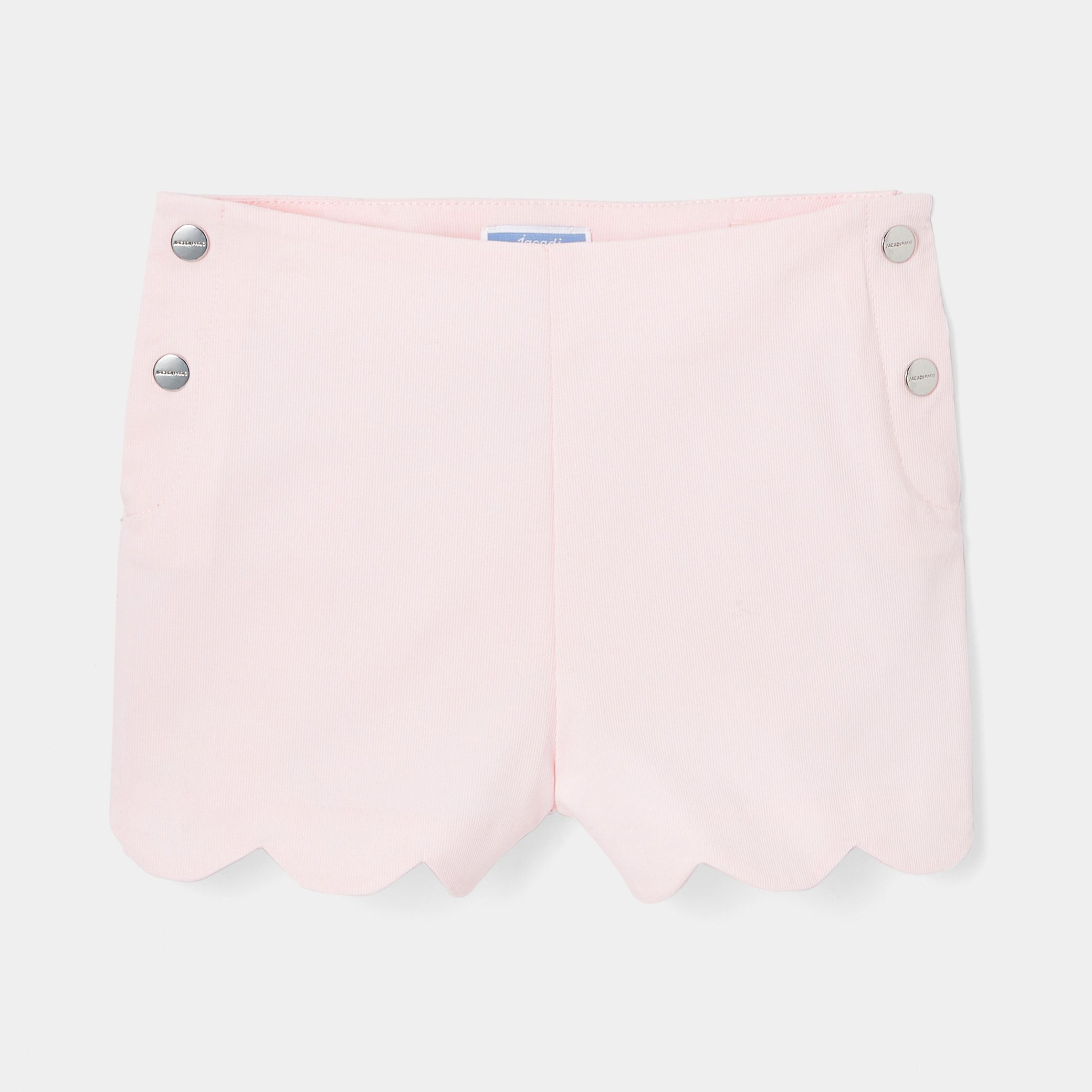 Girl Cotton Pique Shorts