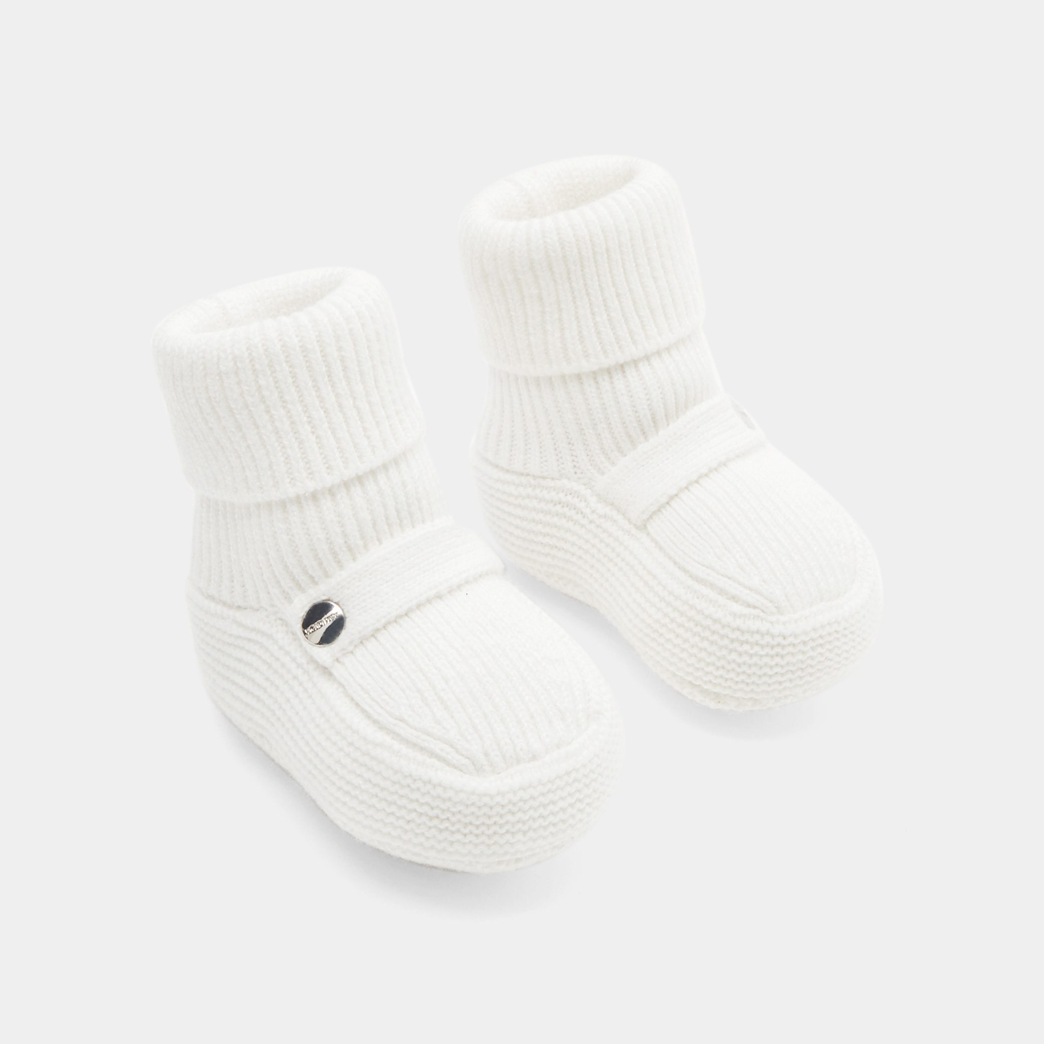 Baby booties - Simeon cream