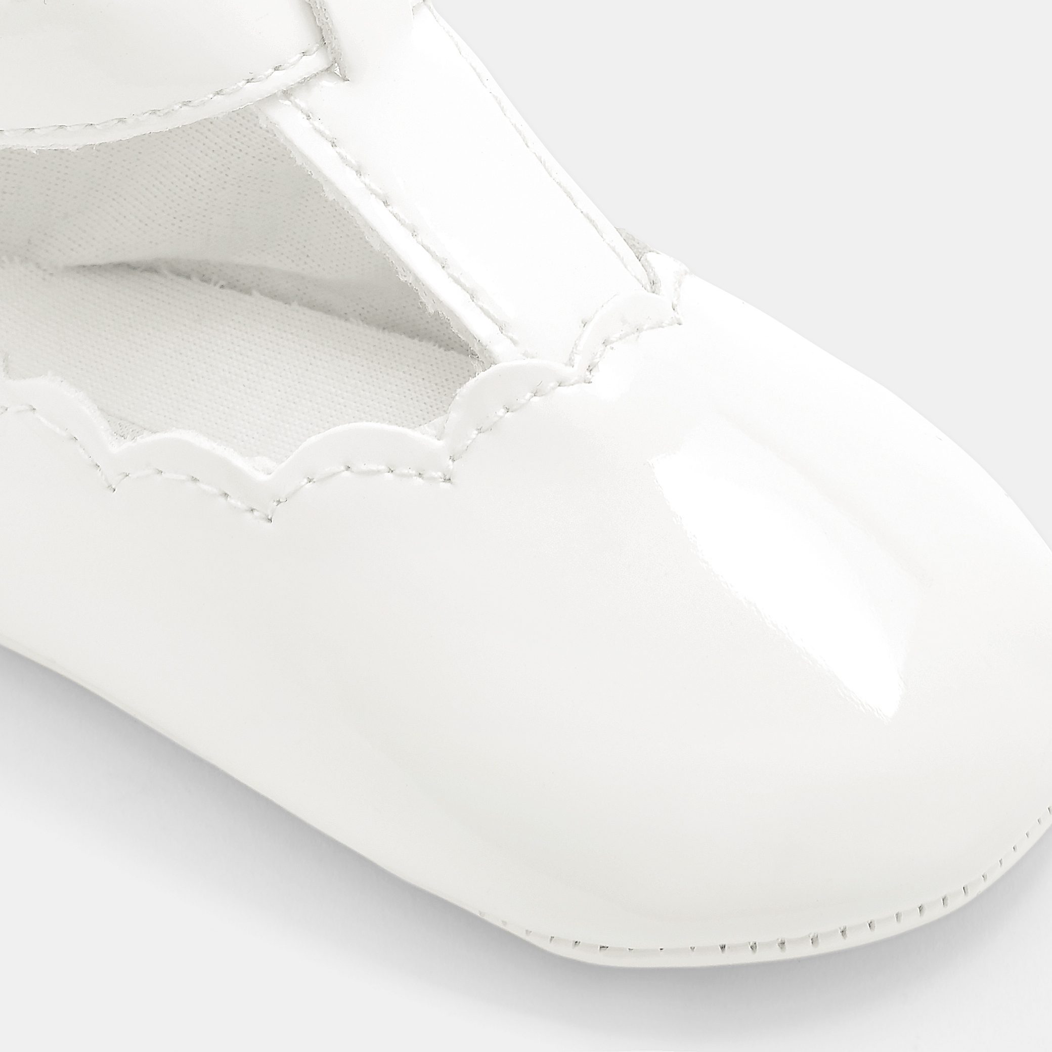 Baby Girl Patent T-Bar Shoes - Image 4