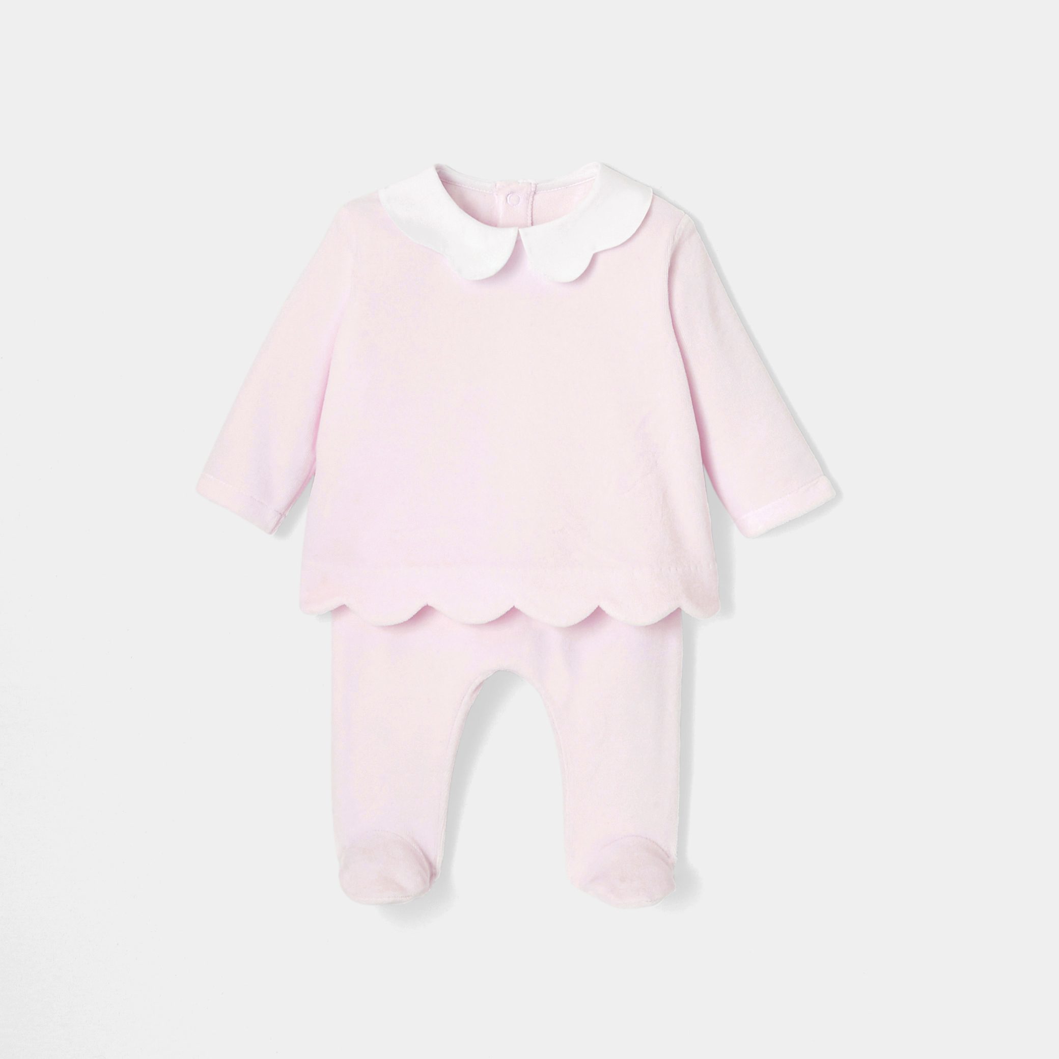 Baby Girl Velvet Set