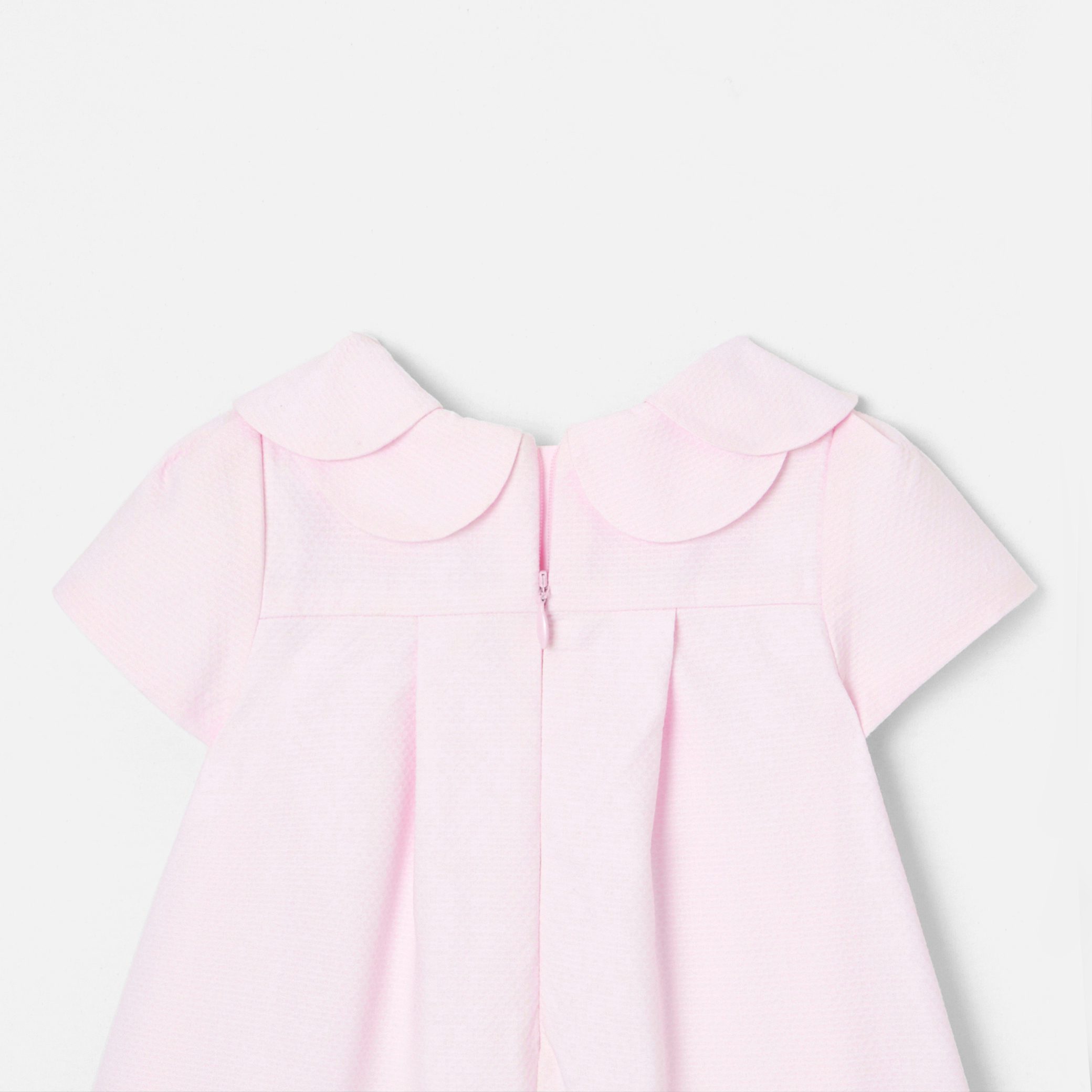 Baby Girl Dress In Cotton Pique - Image 4