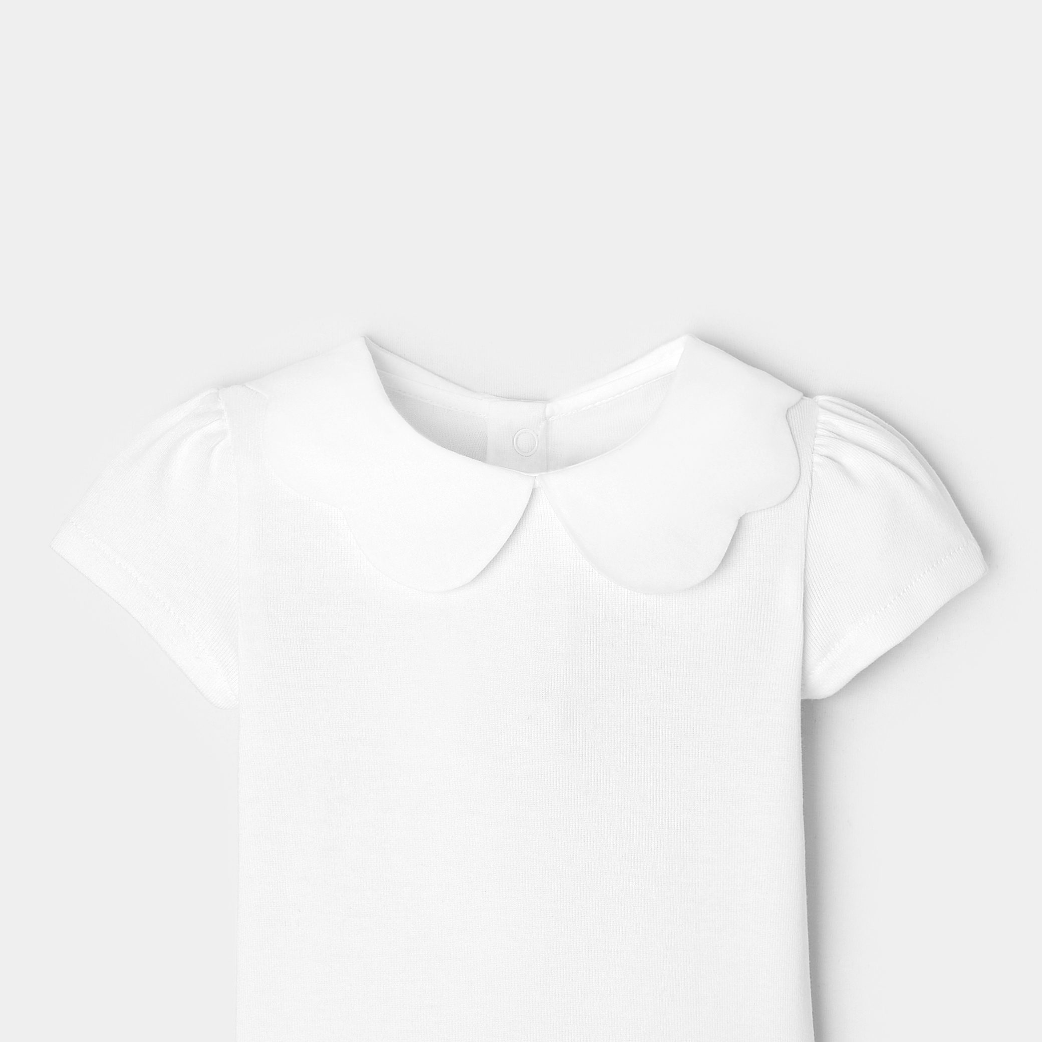 Baby Girl Short-sleeved  Bodysuit - Image 3
