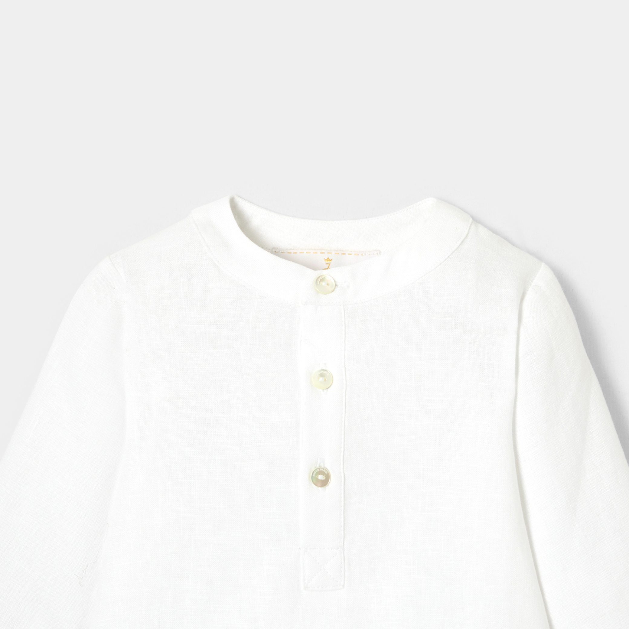 Baby Boy Linen Shirt - Image 6