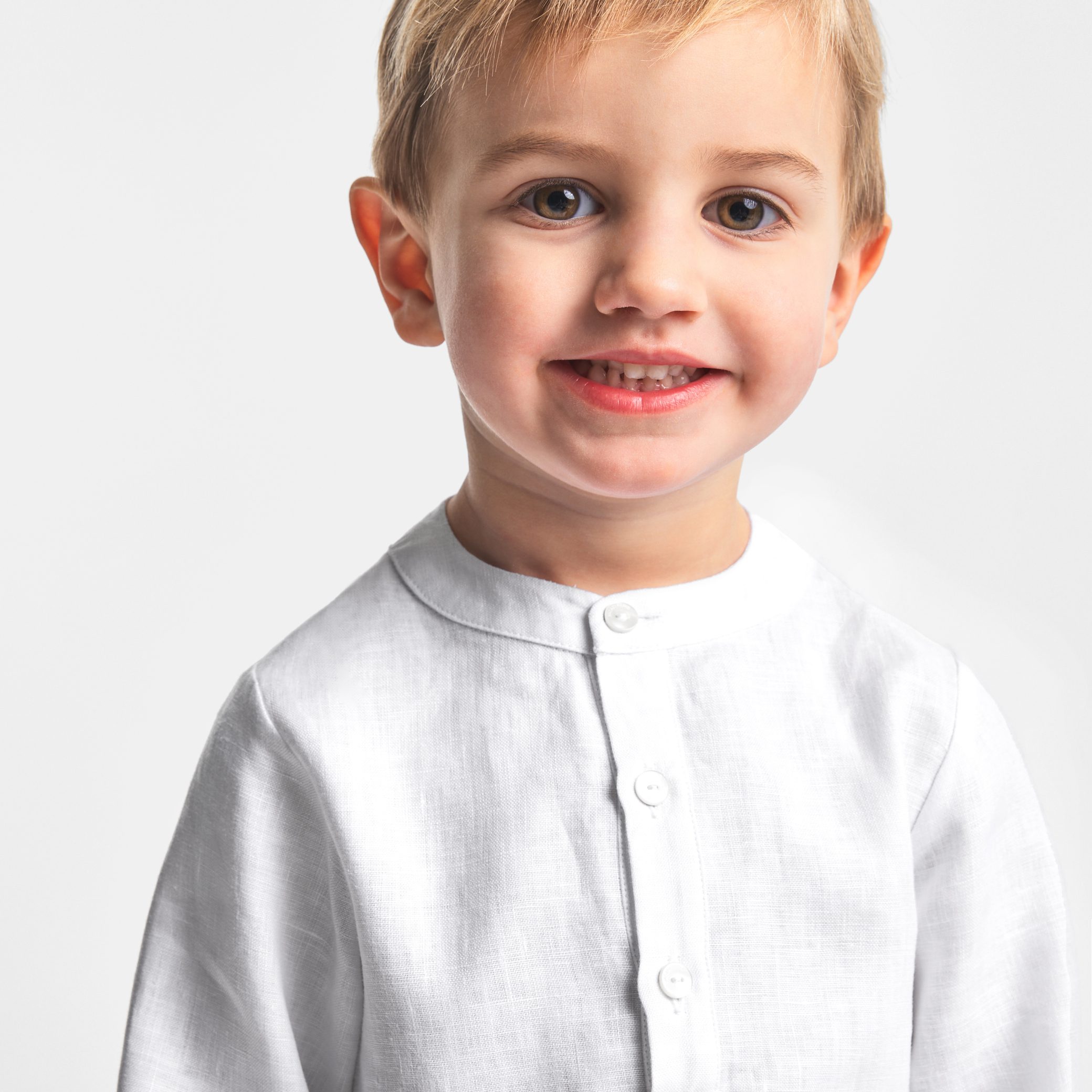 Baby Boy Linen Shirt - Image 3
