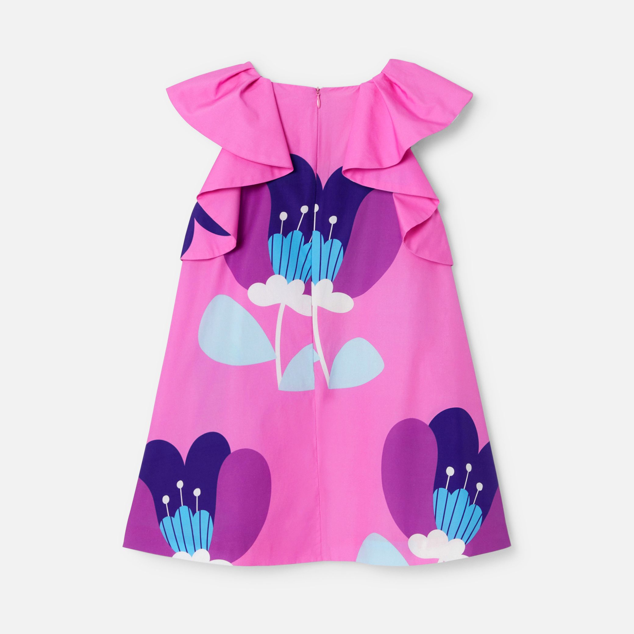 Girl Dress In Poplin - Image 5