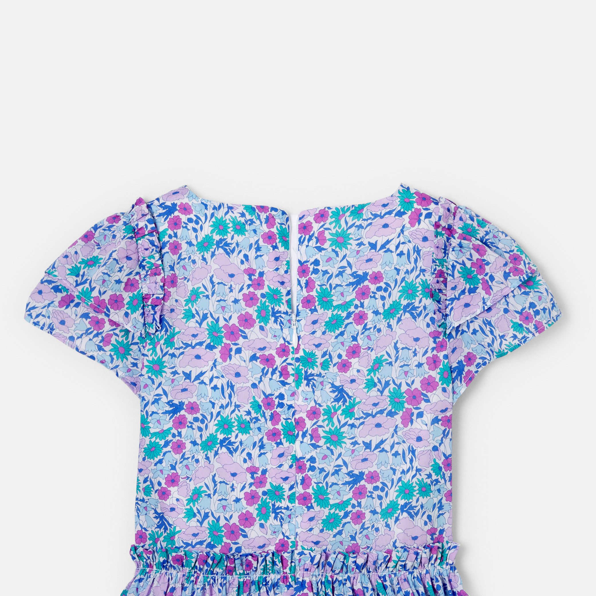 Girl Dress In Liberty Fabric - Image 7