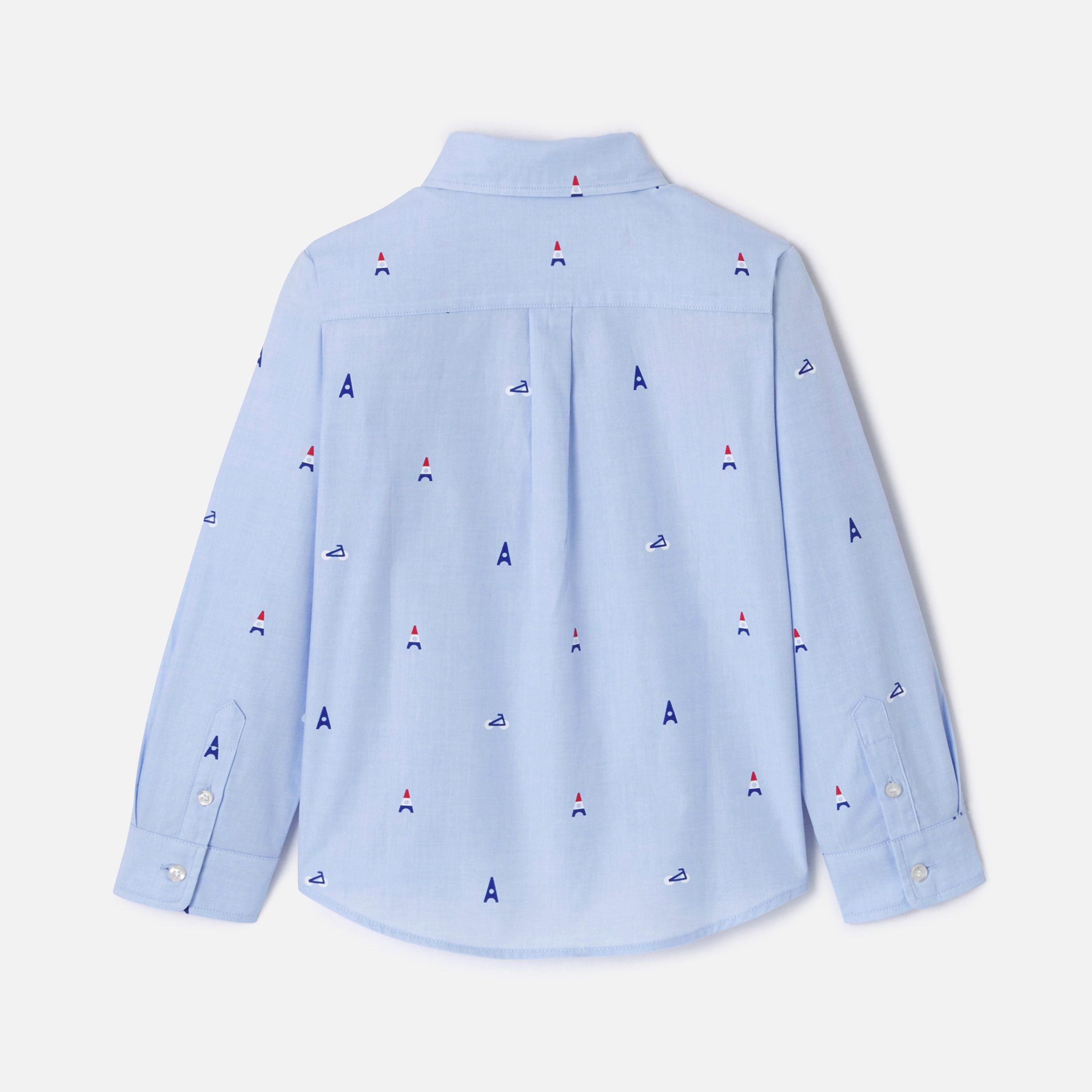 Boy Shirt With Parisian Motifs - Image 2