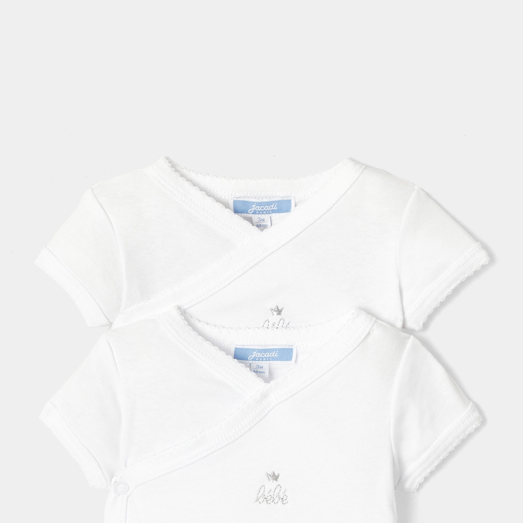 Baby Set Of 2 Short-sleeved Bodysuits - Image 3