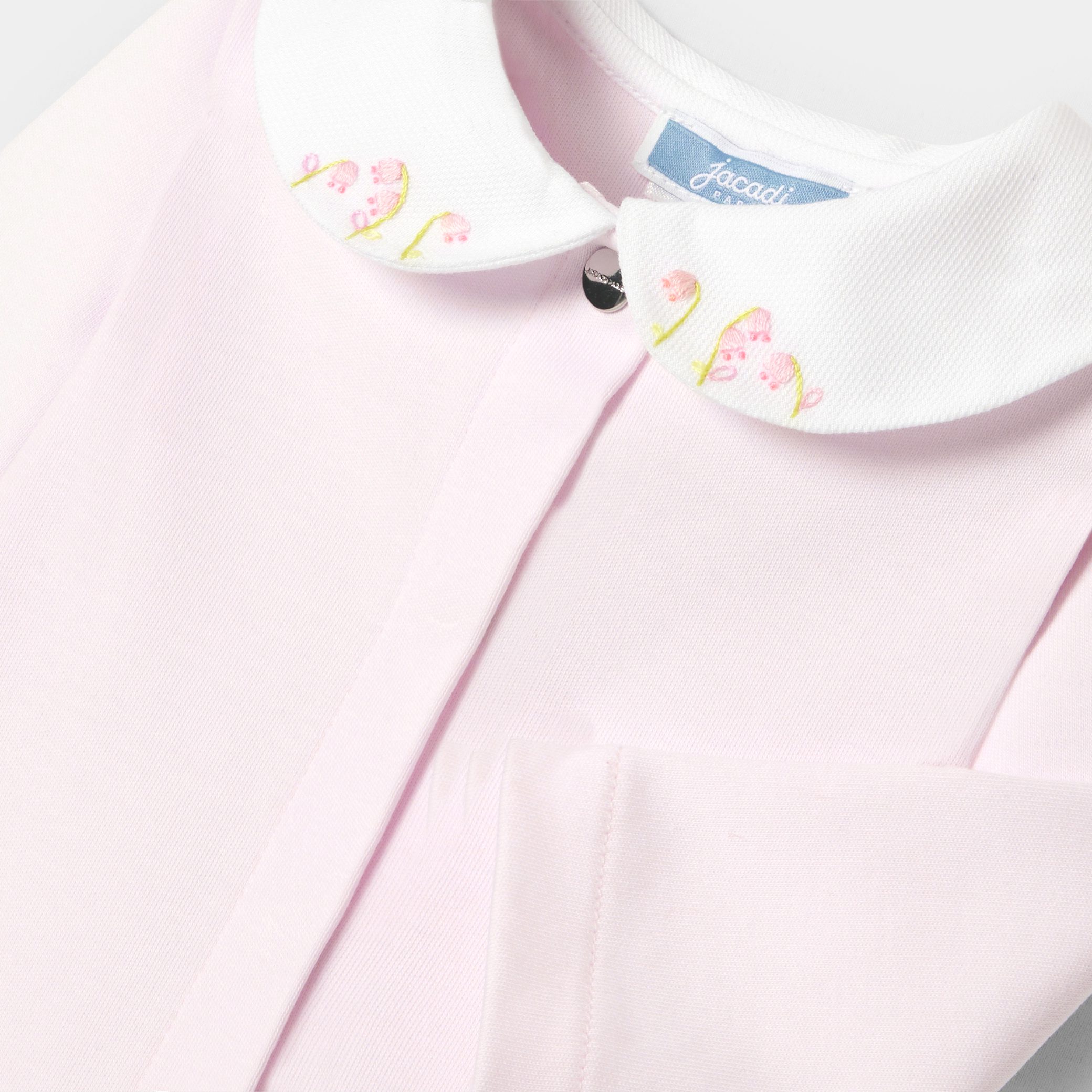 Baby Girl Pyjamas in Interlock - Carolina - Image 4