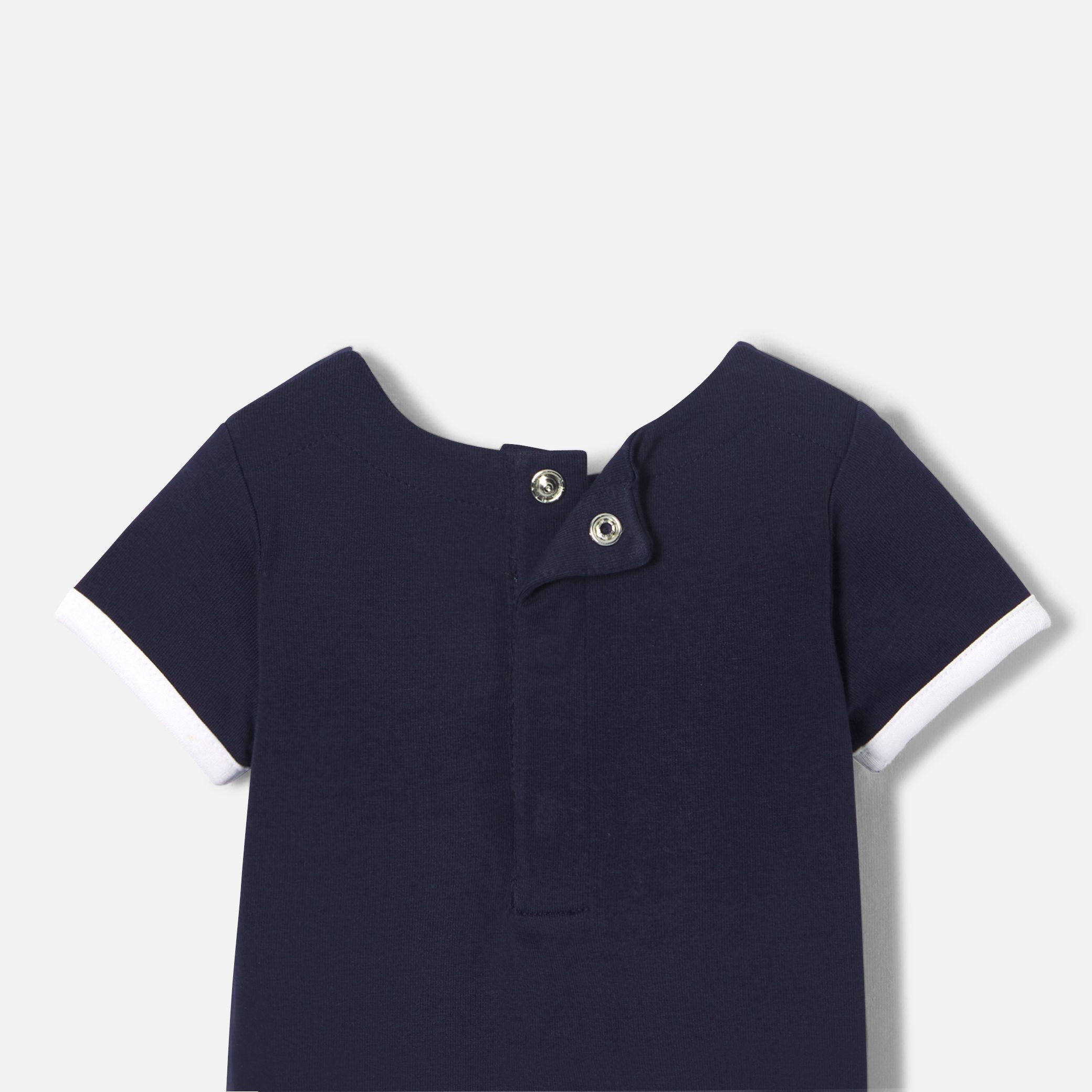 Baby Boy Short Sleeves Bodysuit - Image 4