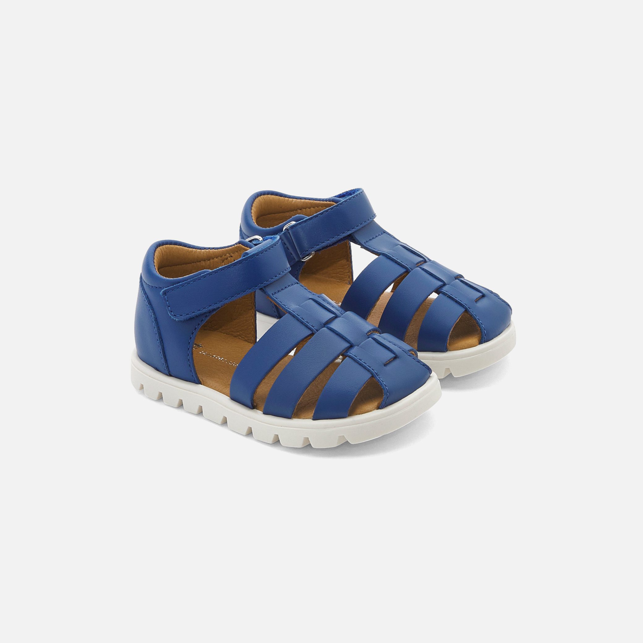 Baby Boy Leather Sandals - Image 2
