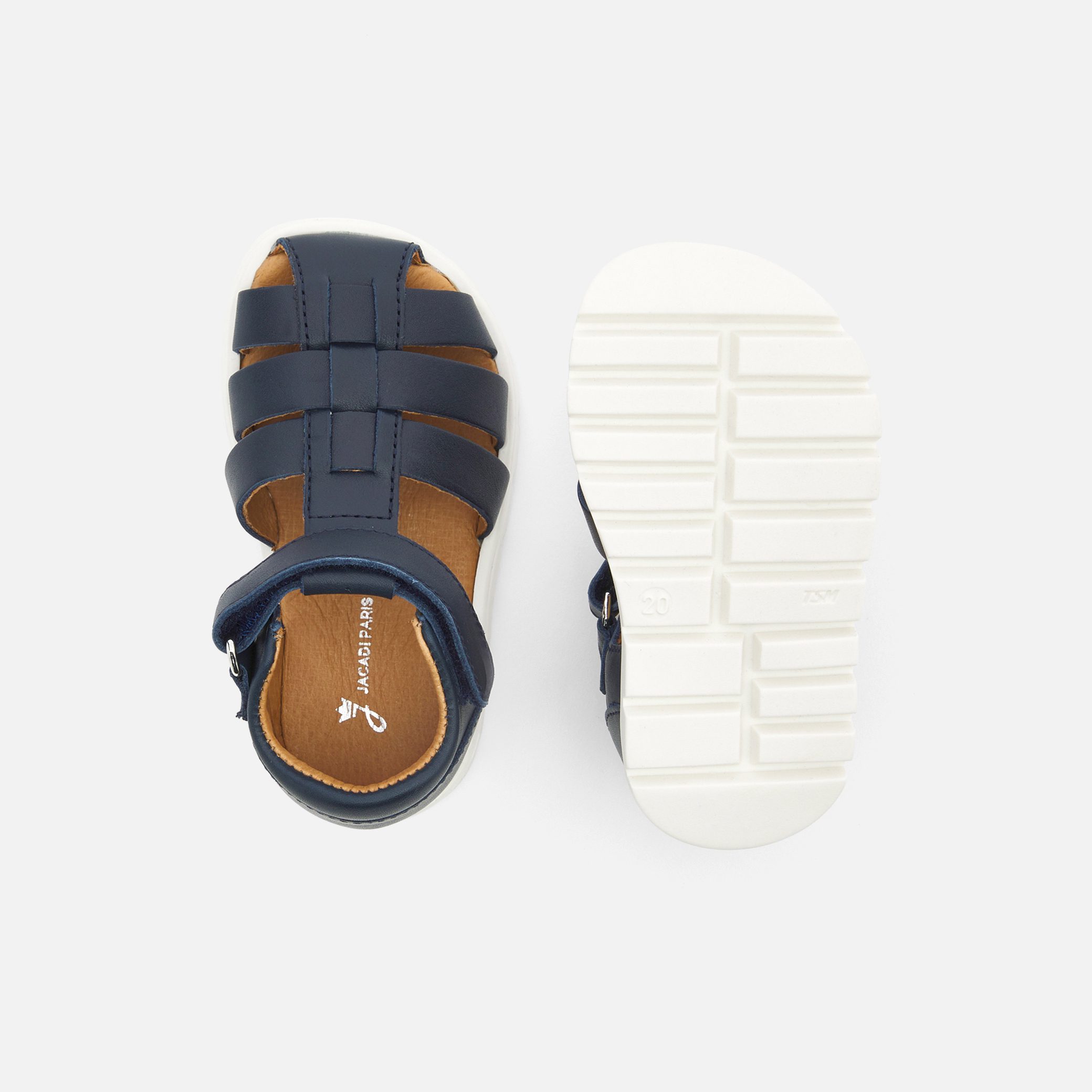 Baby Boy Leather Sandals - Image 4