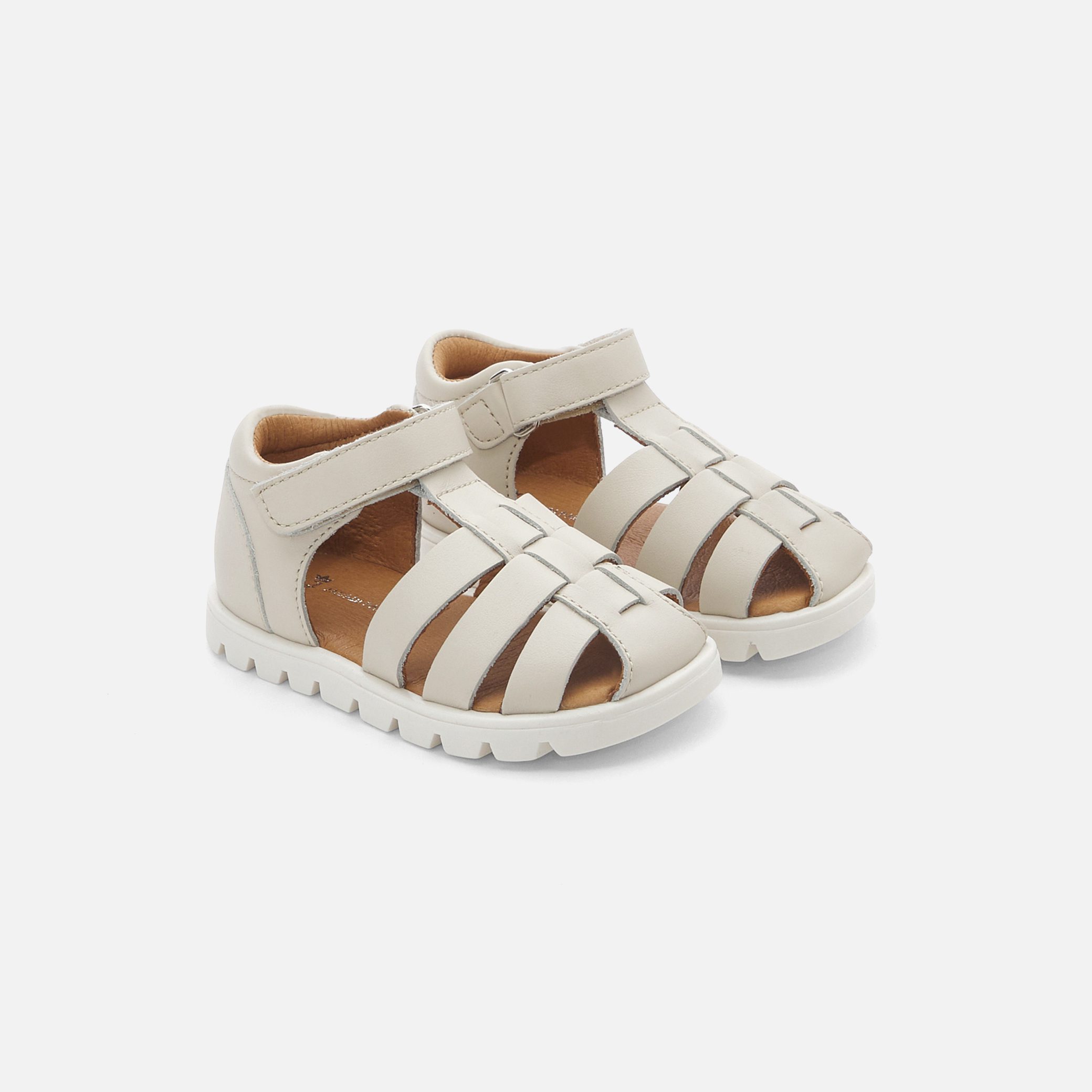 Baby Boy Leather Sandals - Image 2