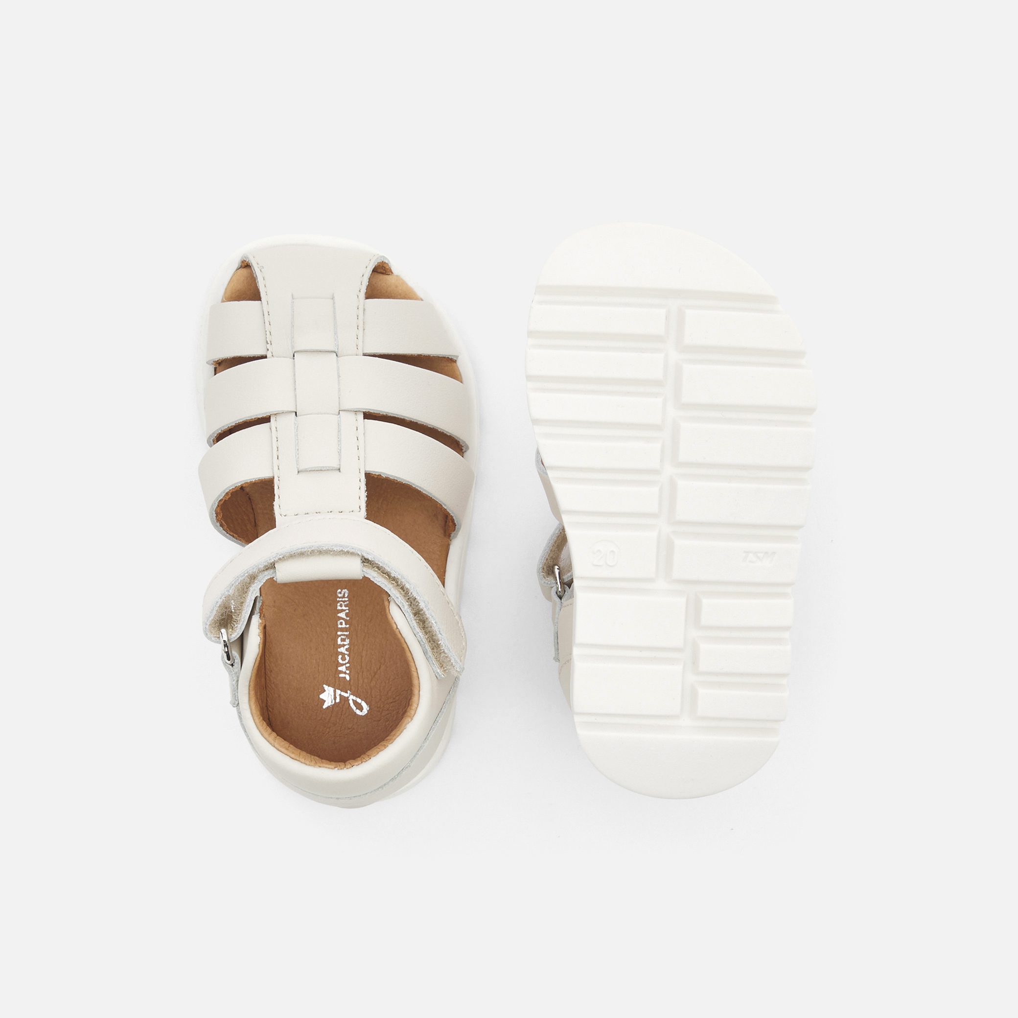 Baby Boy Leather Sandals - Image 4