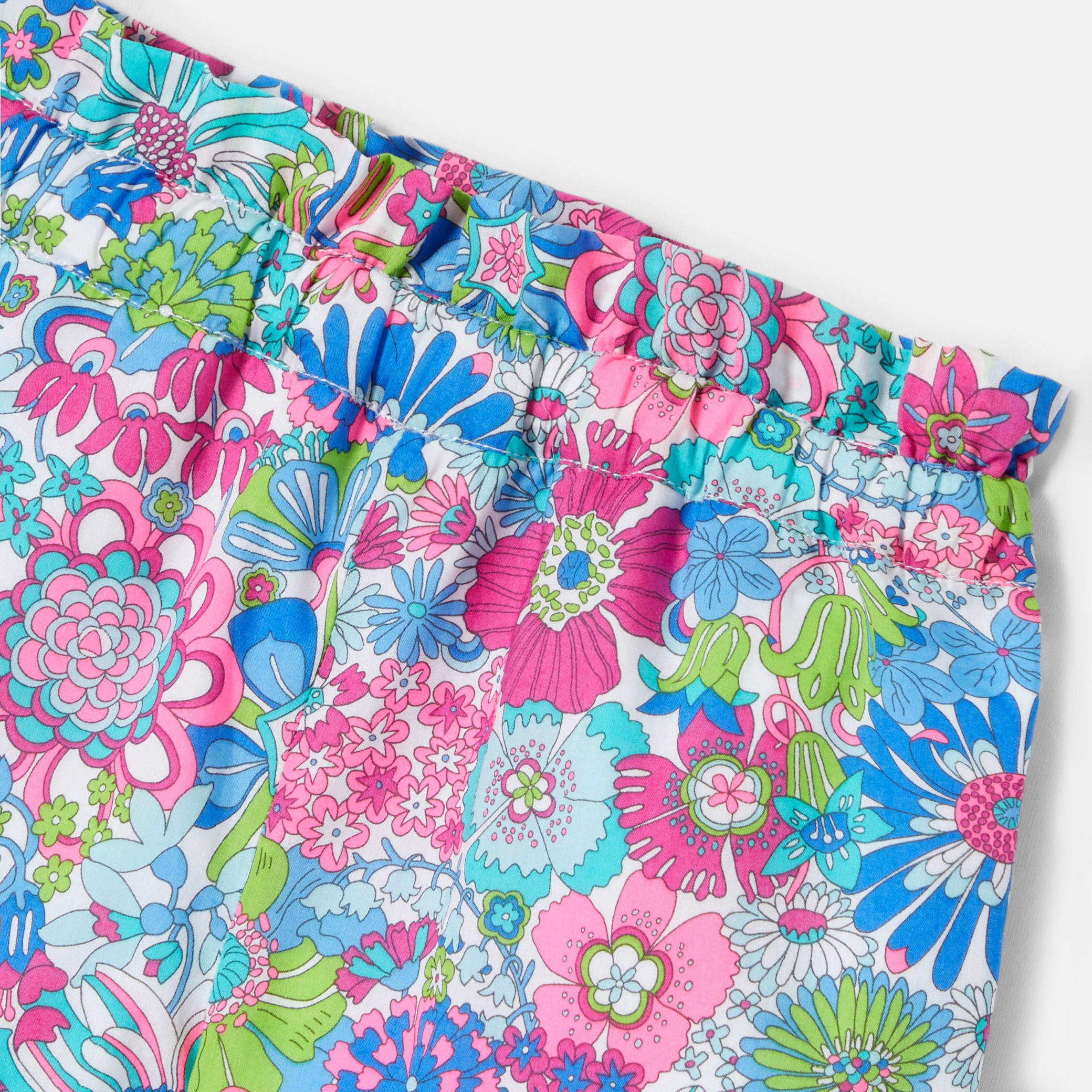 Baby Girl Shorts In Liberty Fabric - Image 4