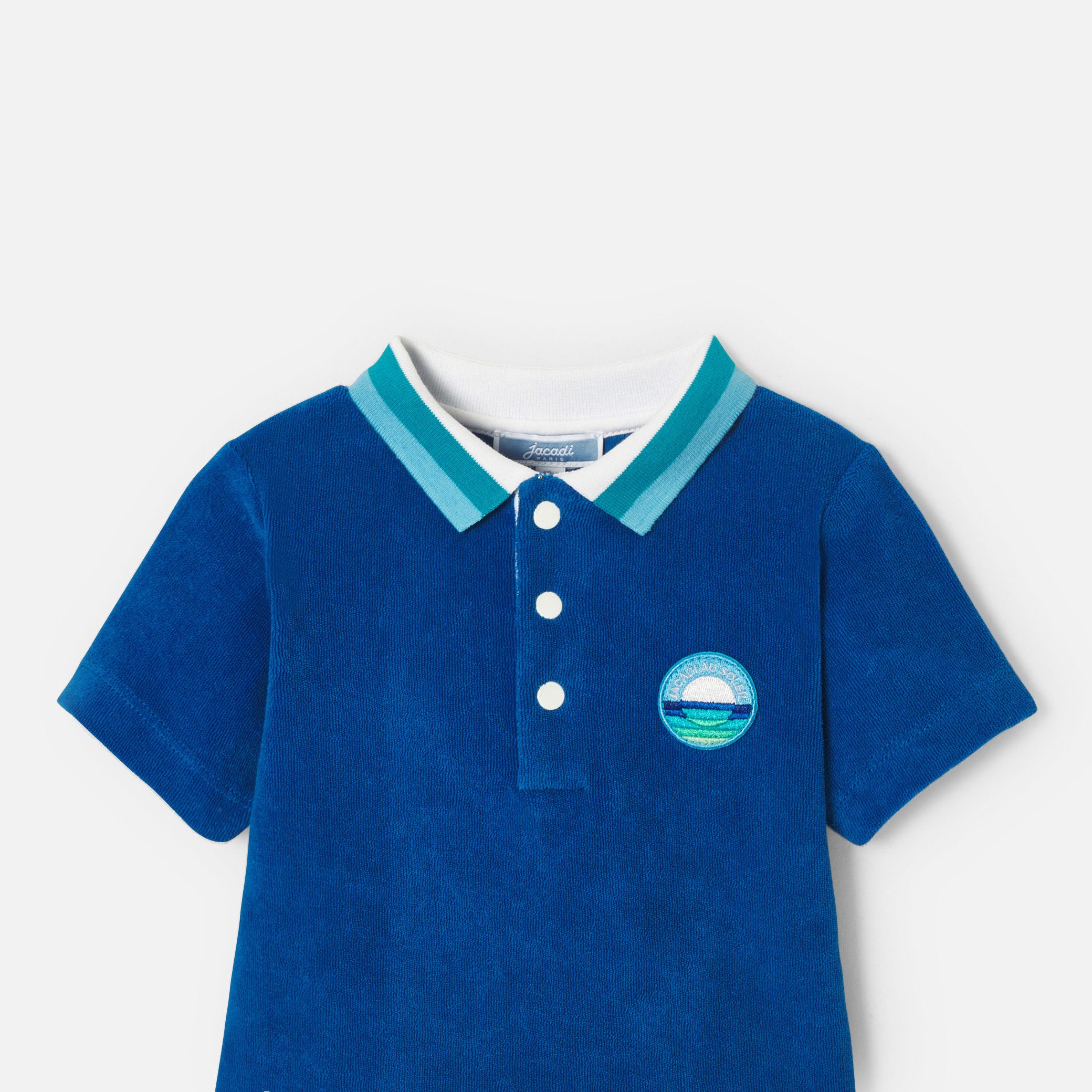 Baby Boy French Terry Shorts Set - Image 3