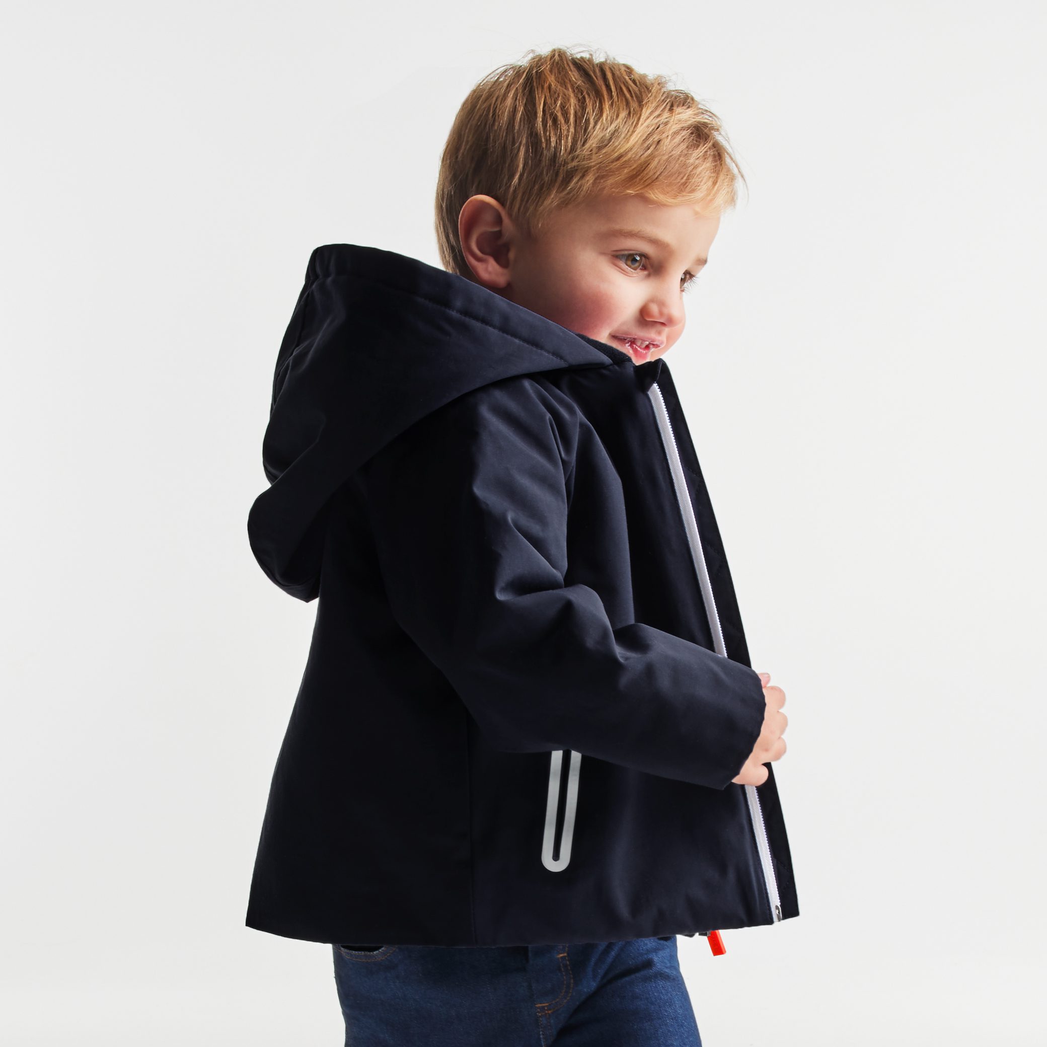 Baby Boy Parka Navy