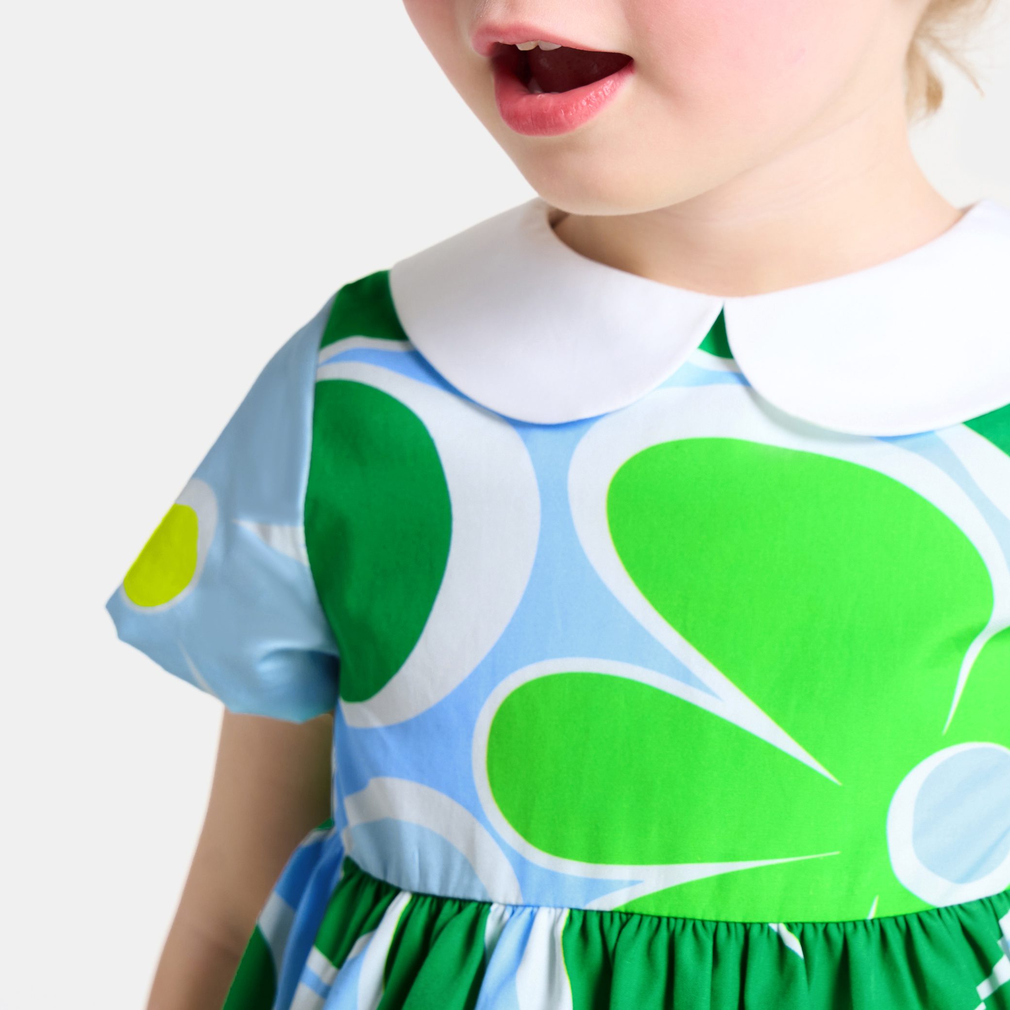 Baby Girl Short-sleeved  Dress - Image 2