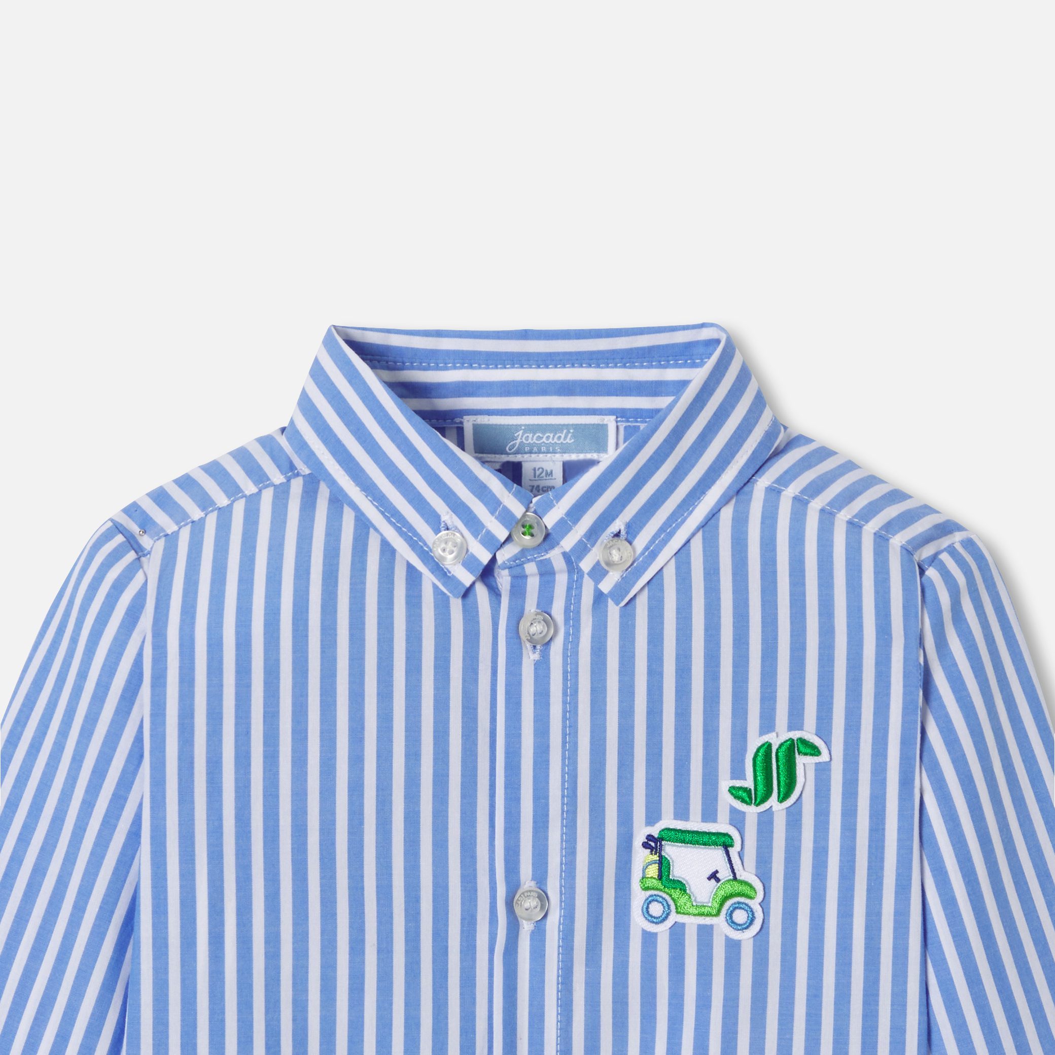 Baby Boy Striped Shirt - Image 6
