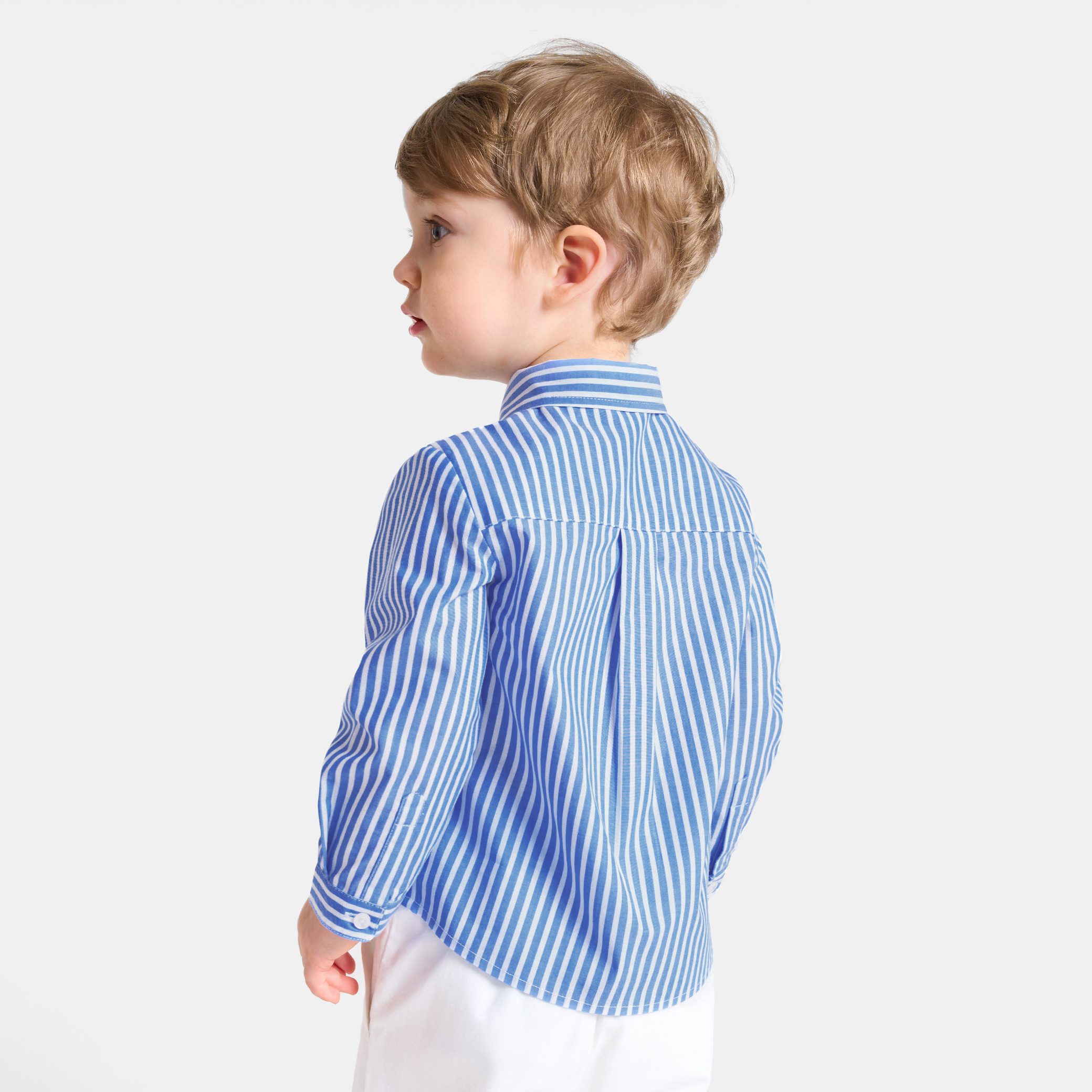 Baby Boy Striped Shirt - Image 3