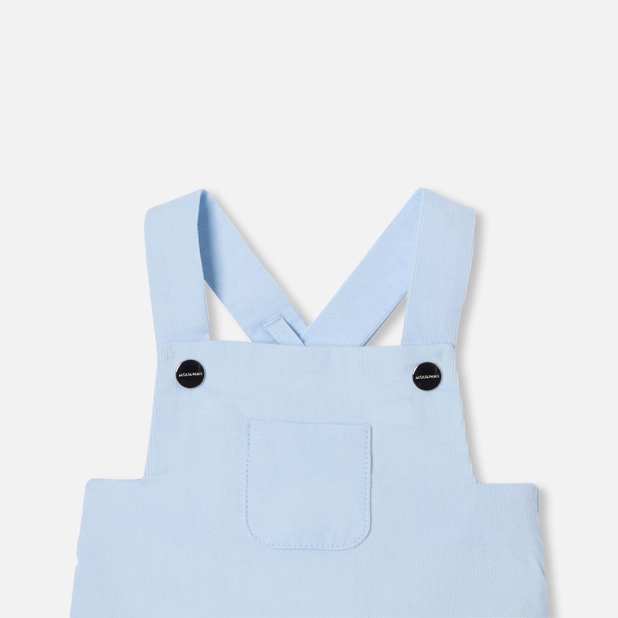 Baby Boy Velour Overalls - Image 3
