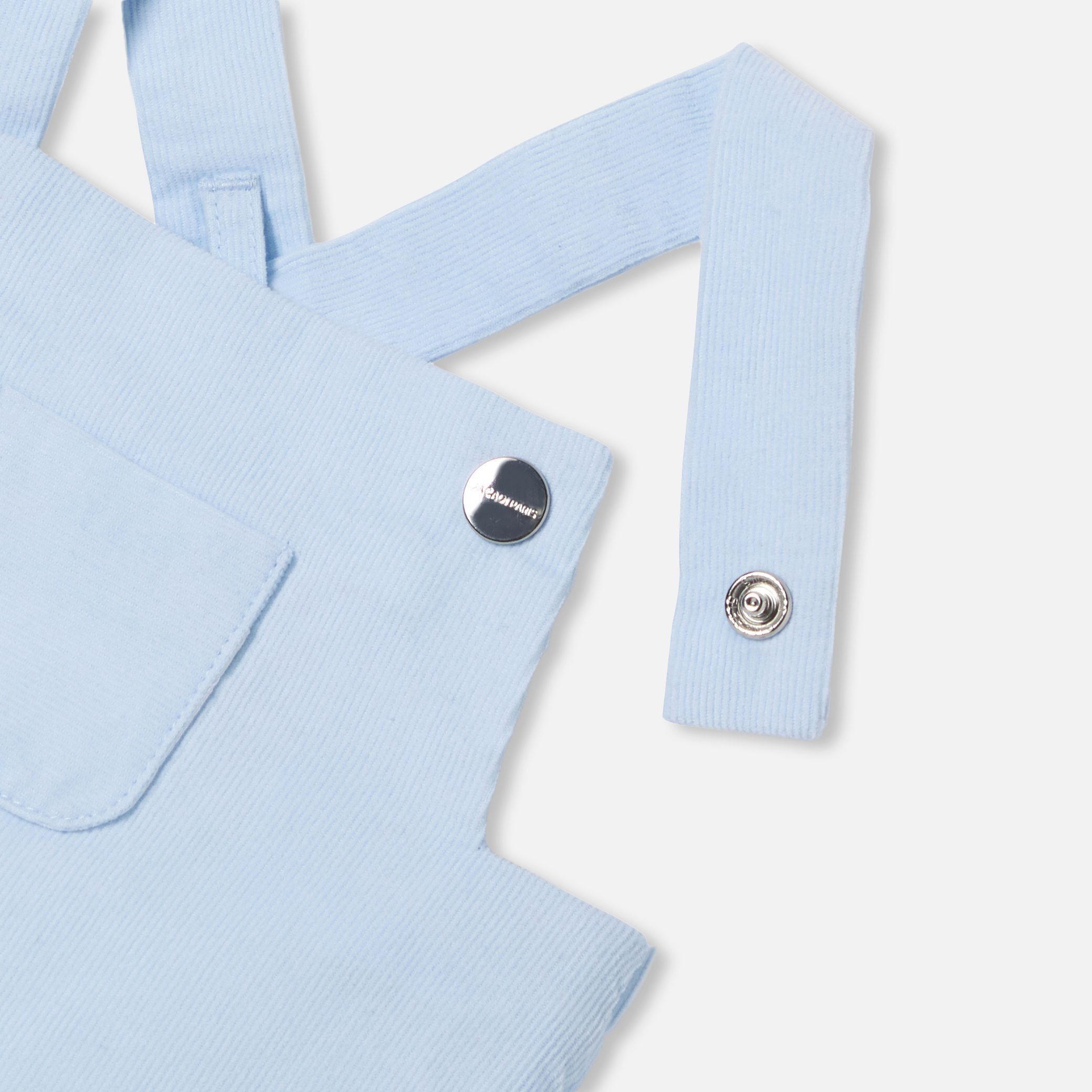 Baby Boy Velour Overalls - Image 4