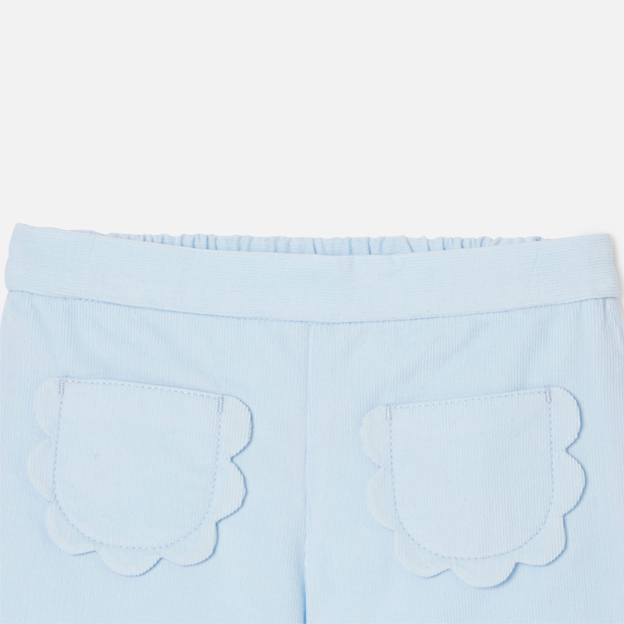 Baby Girl Velvet Shorts - Image 3