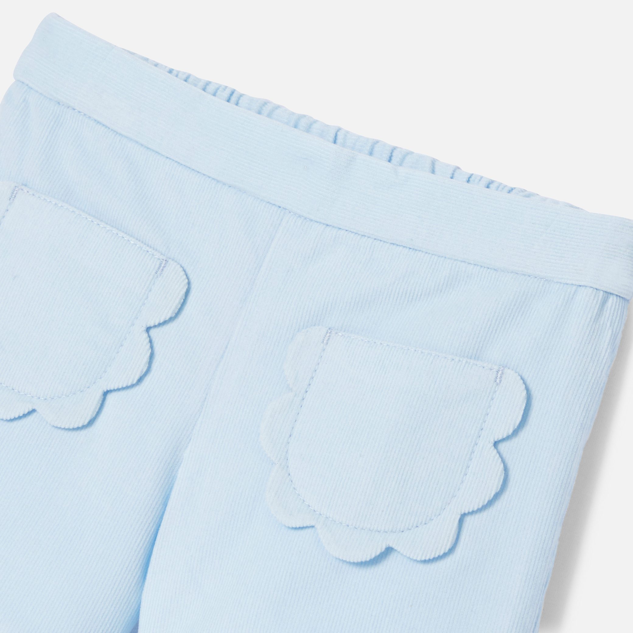 Baby Girl Velvet Shorts - Image 4