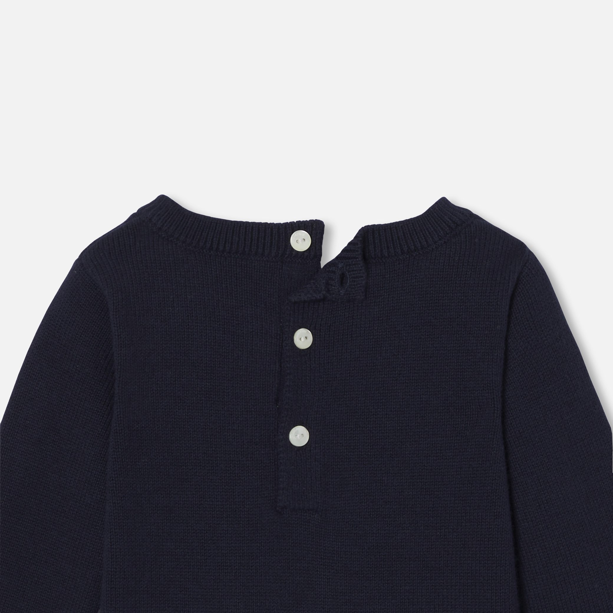 Baby Boy Knitted Jumpsuit - Image 4