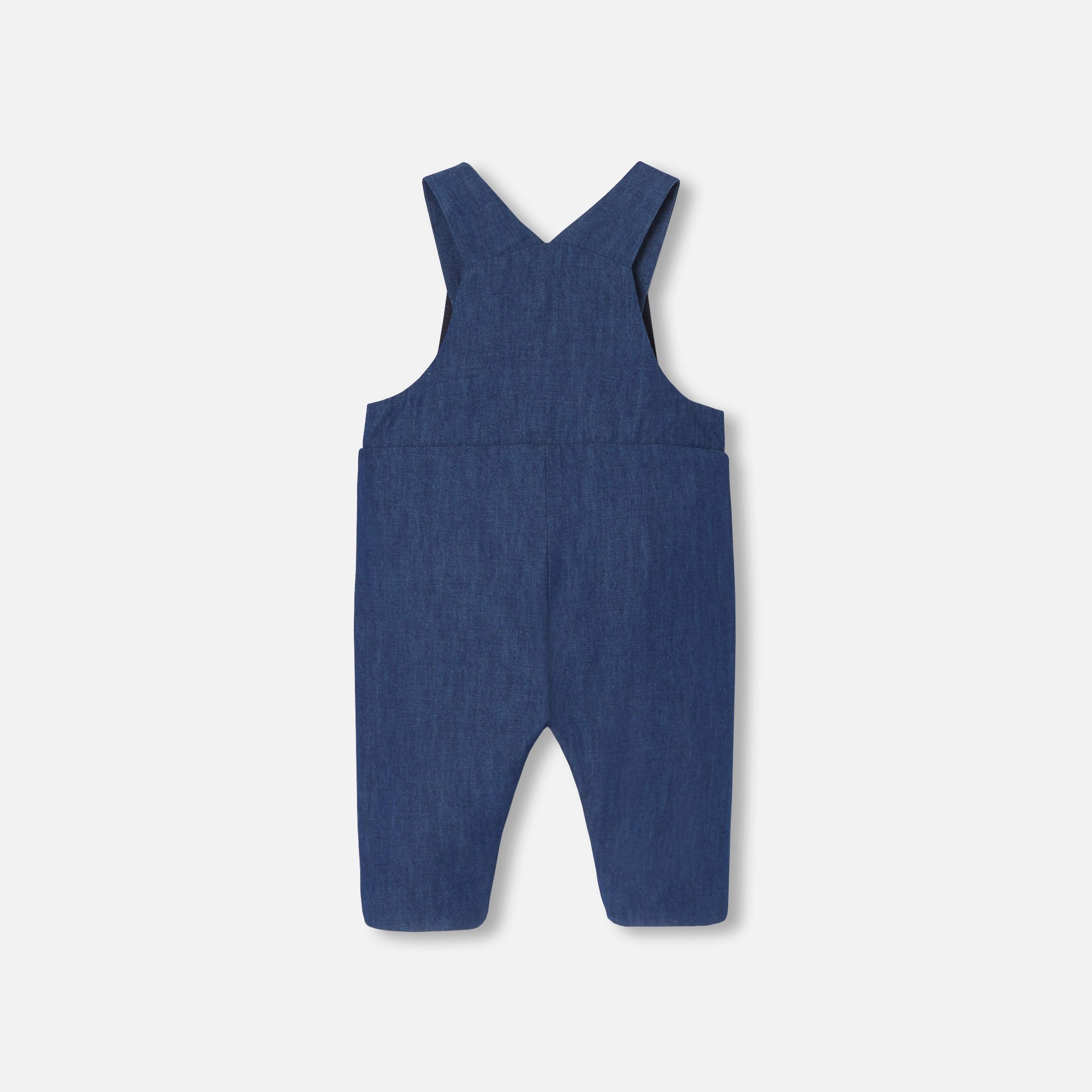 Baby Boy Denim Overalls - Image 2