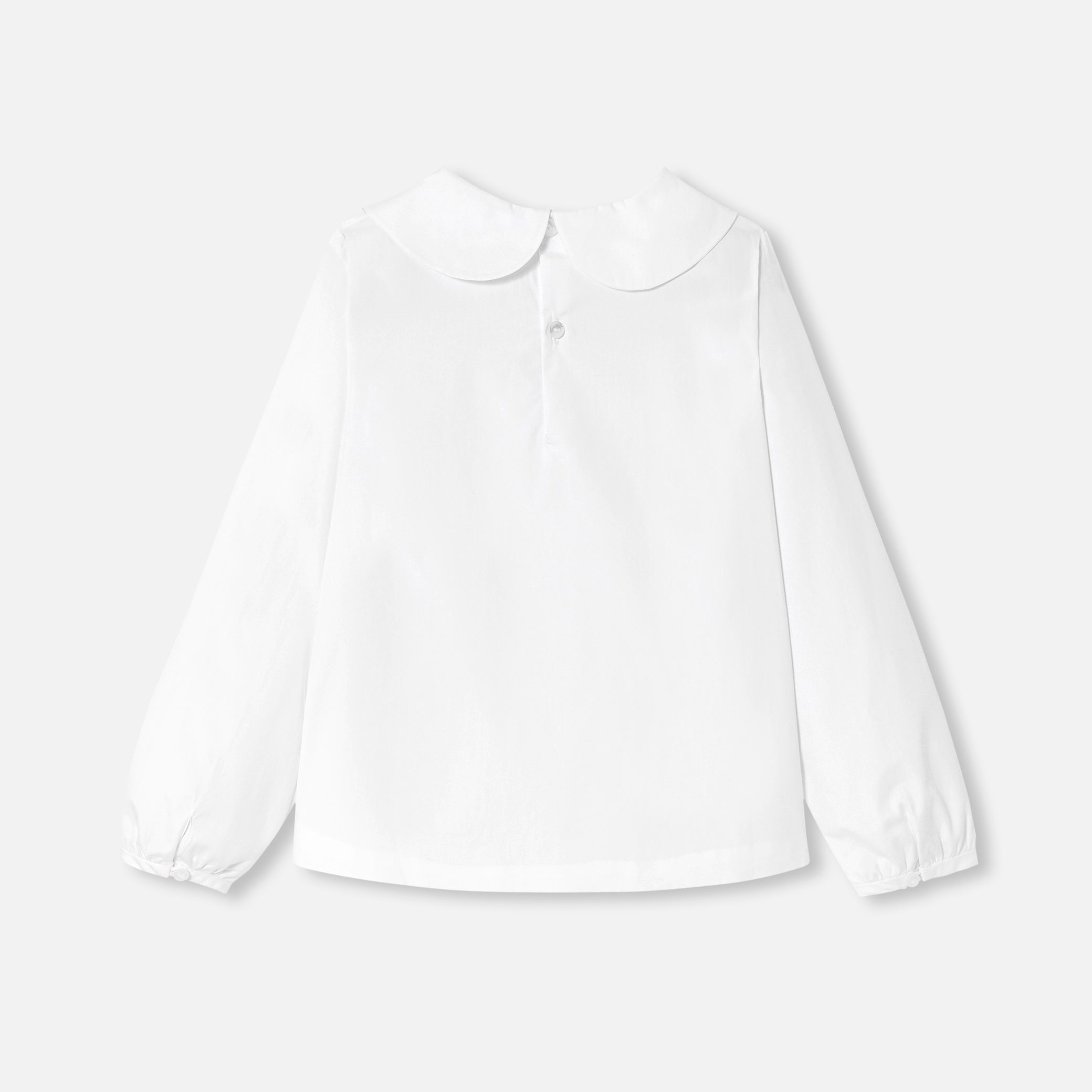 Girl Poplin Blouse - Image 2