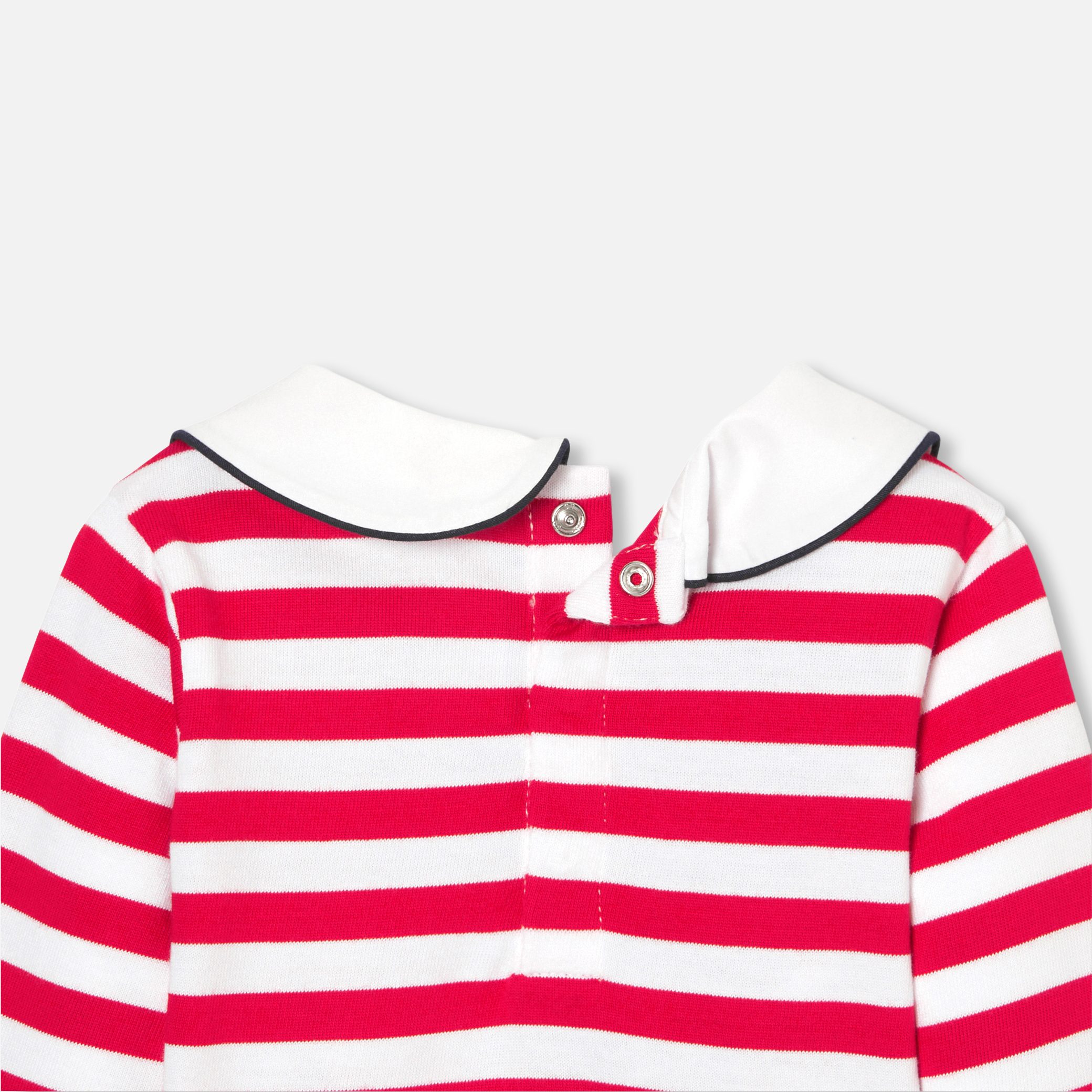 Baby Girl Breton Tee - Image 4