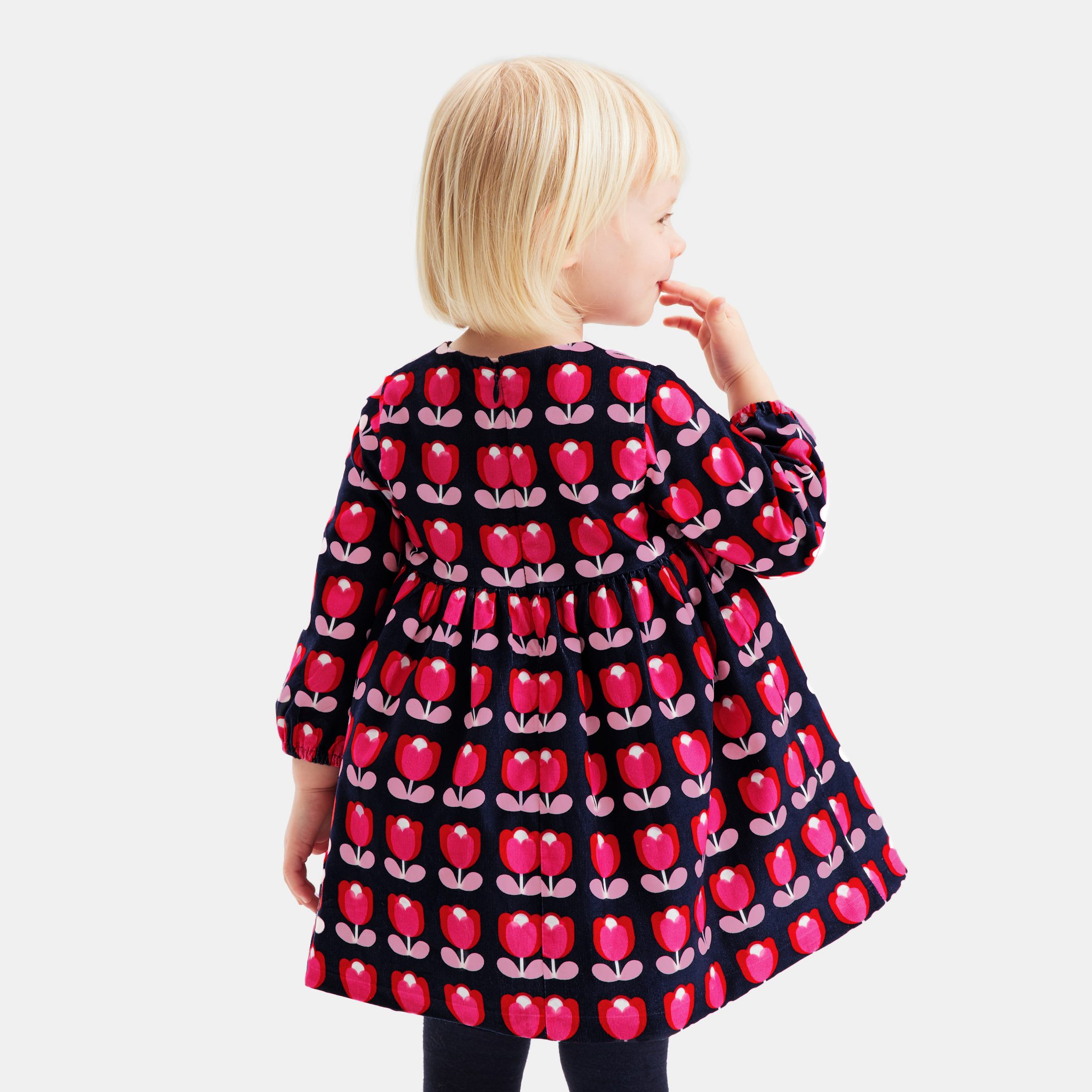 Baby Girl Velvet Dress - Image 2