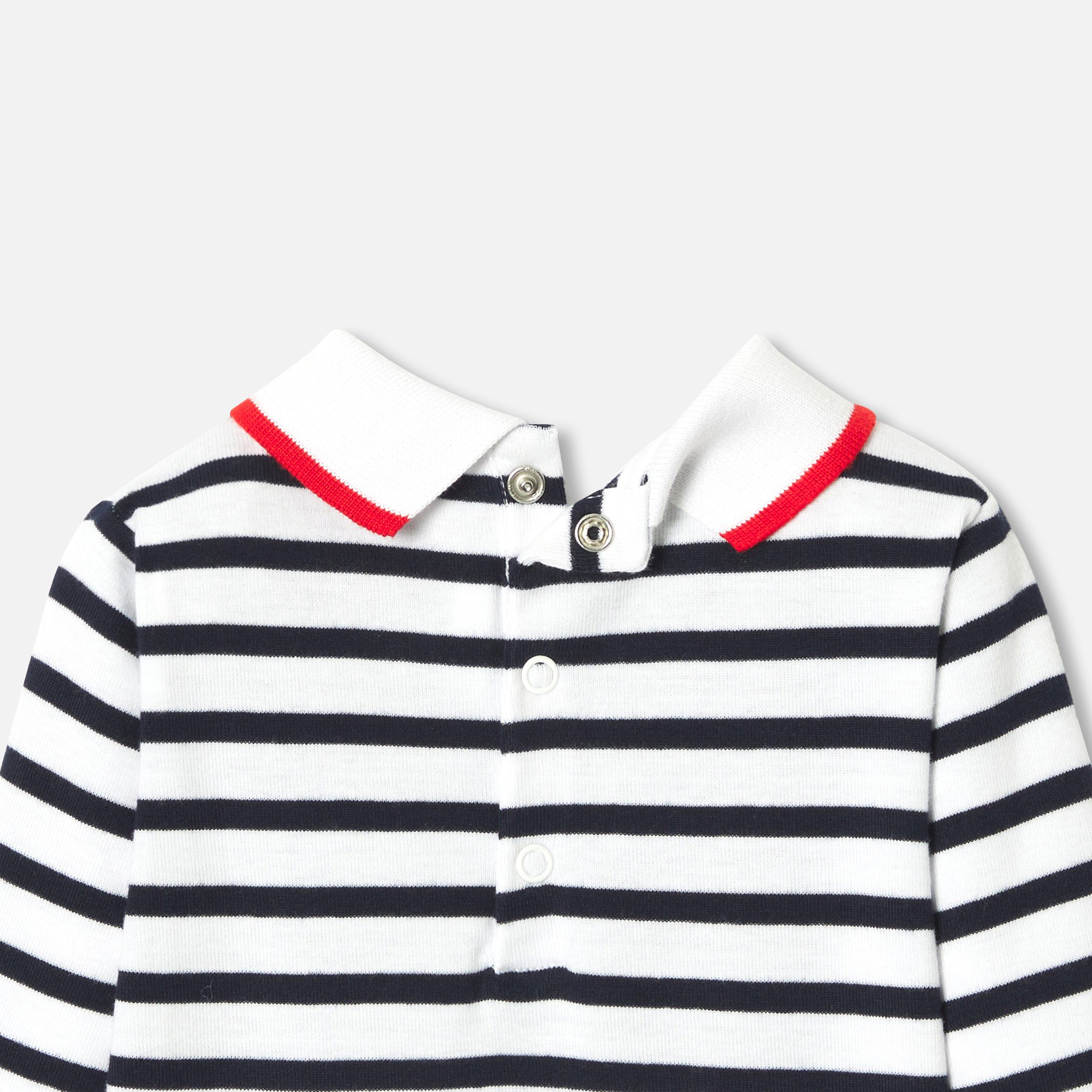 Baby Boy Long Sleeve Bodysuit - Image 4