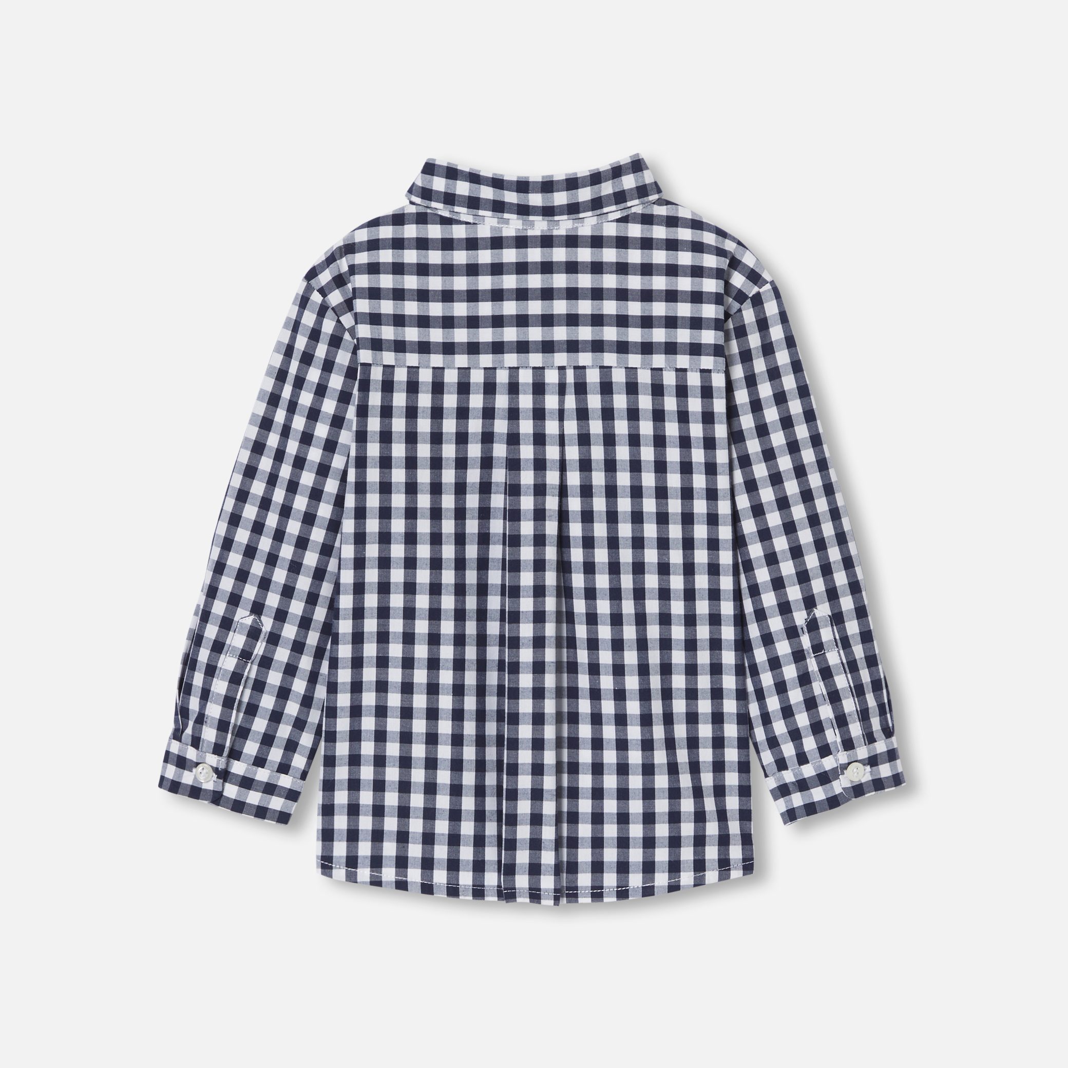 Baby Boy Plaid Shirt - Image 3