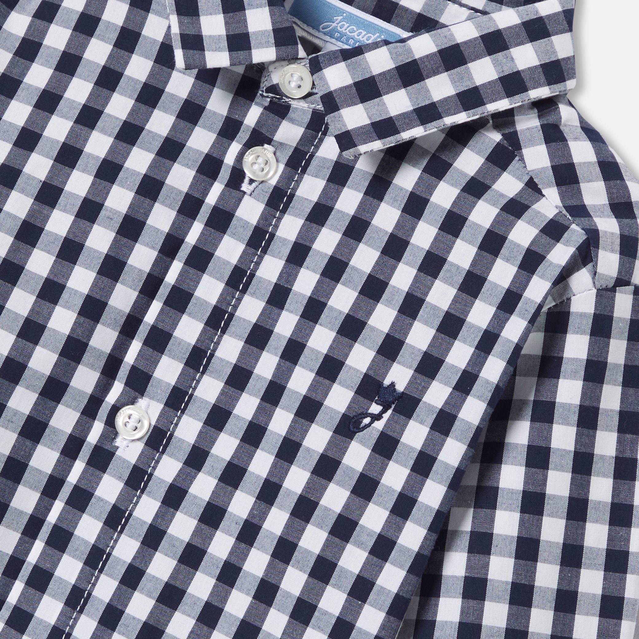 Baby Boy Plaid Shirt - Image 5