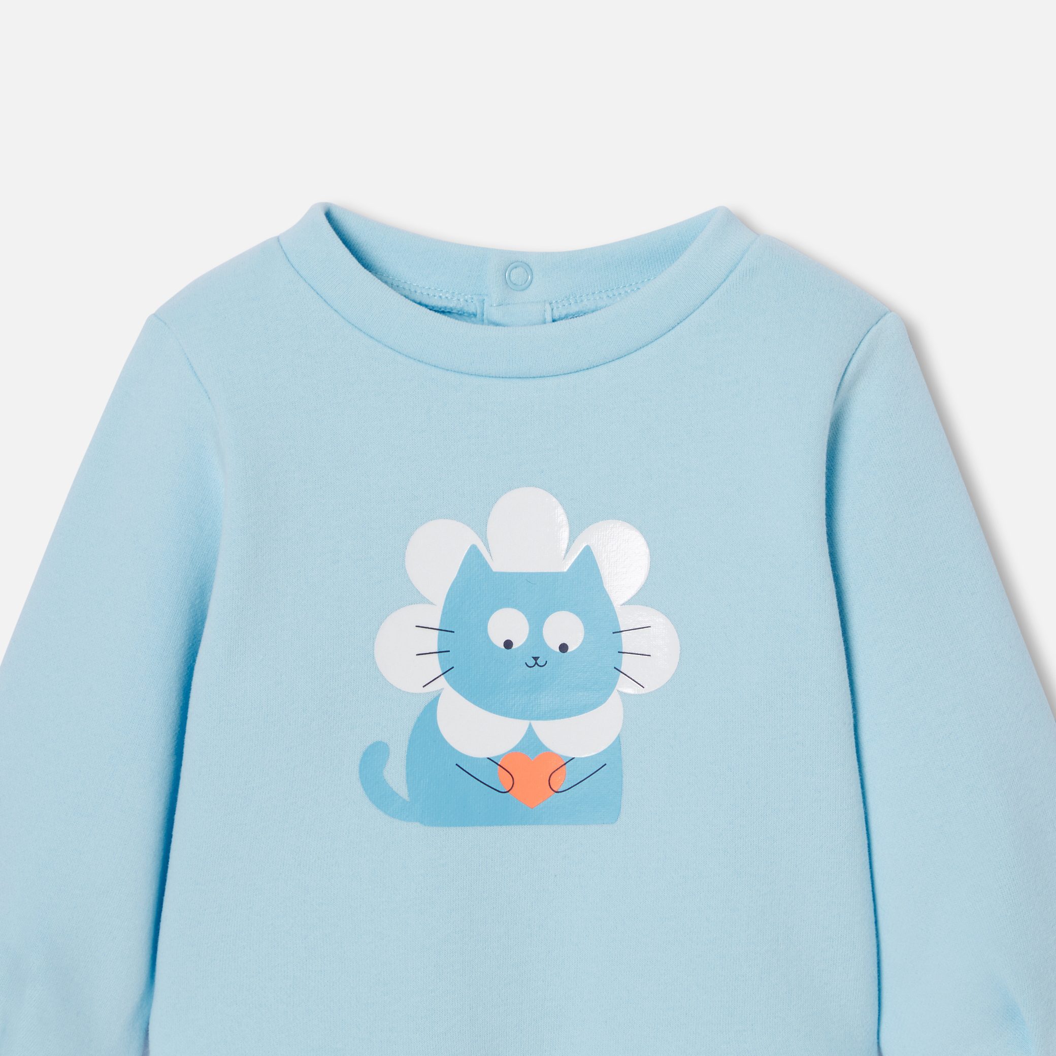 Baby Girl Fleece Sweatshirt - Image 3
