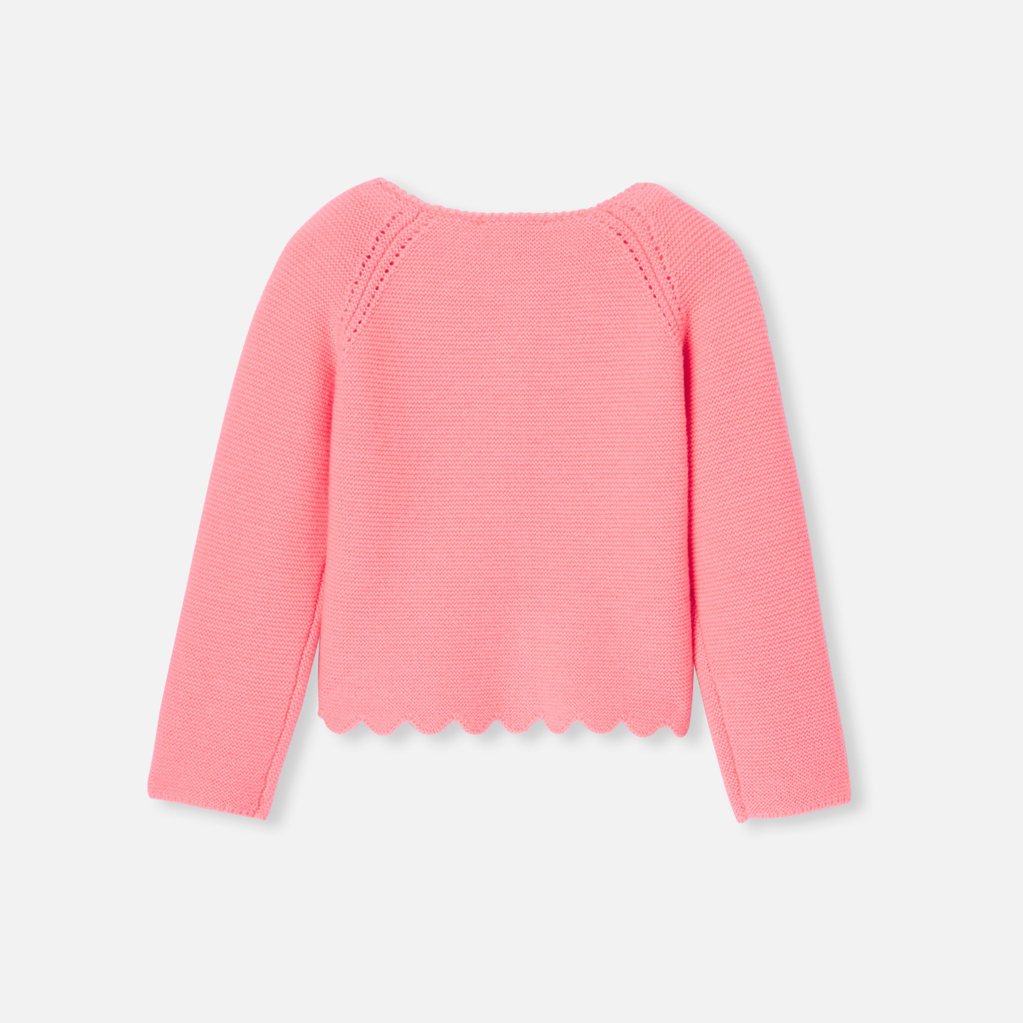Baby Girl Cardigan - Rose - Image 2