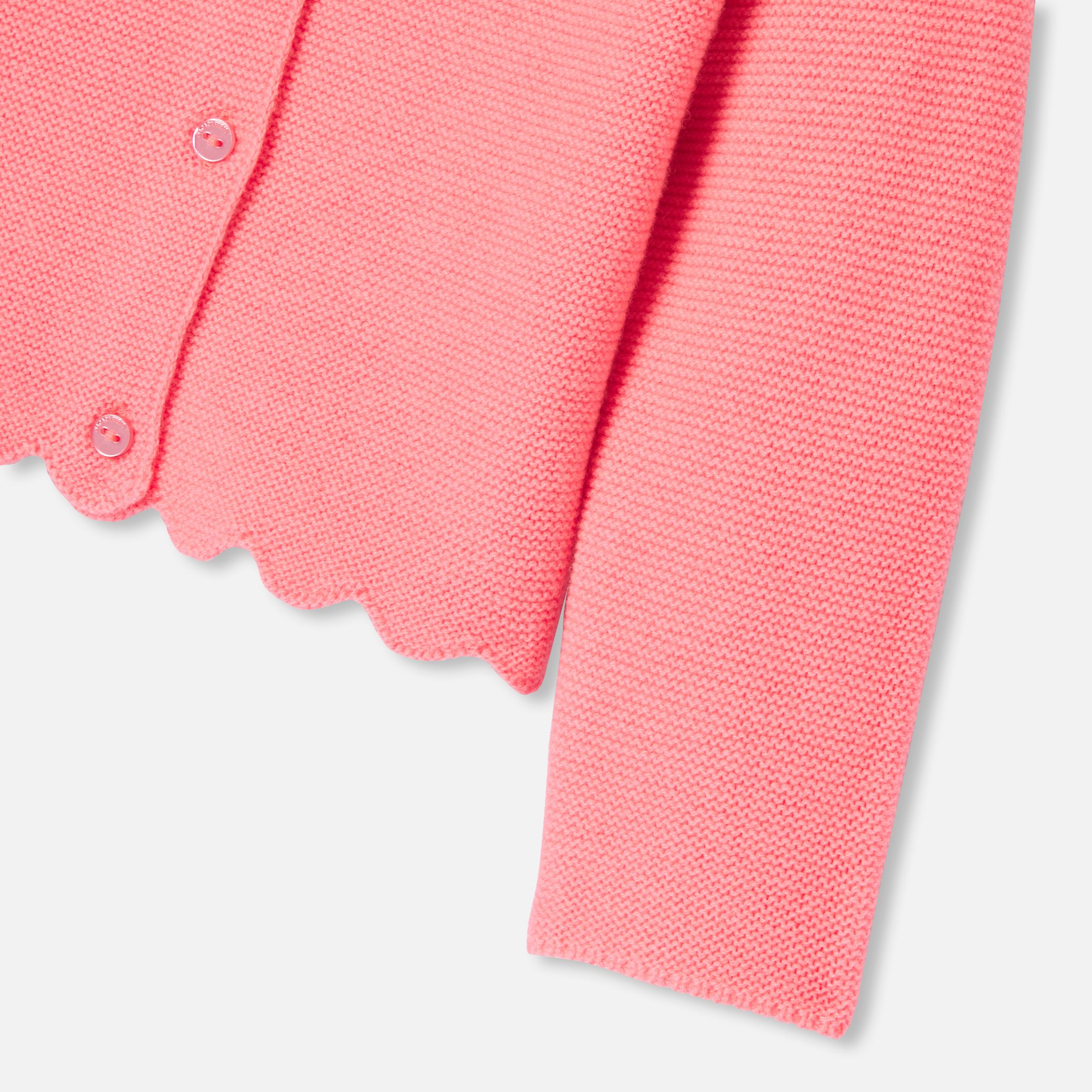 Baby Girl Cardigan - Rose - Image 4