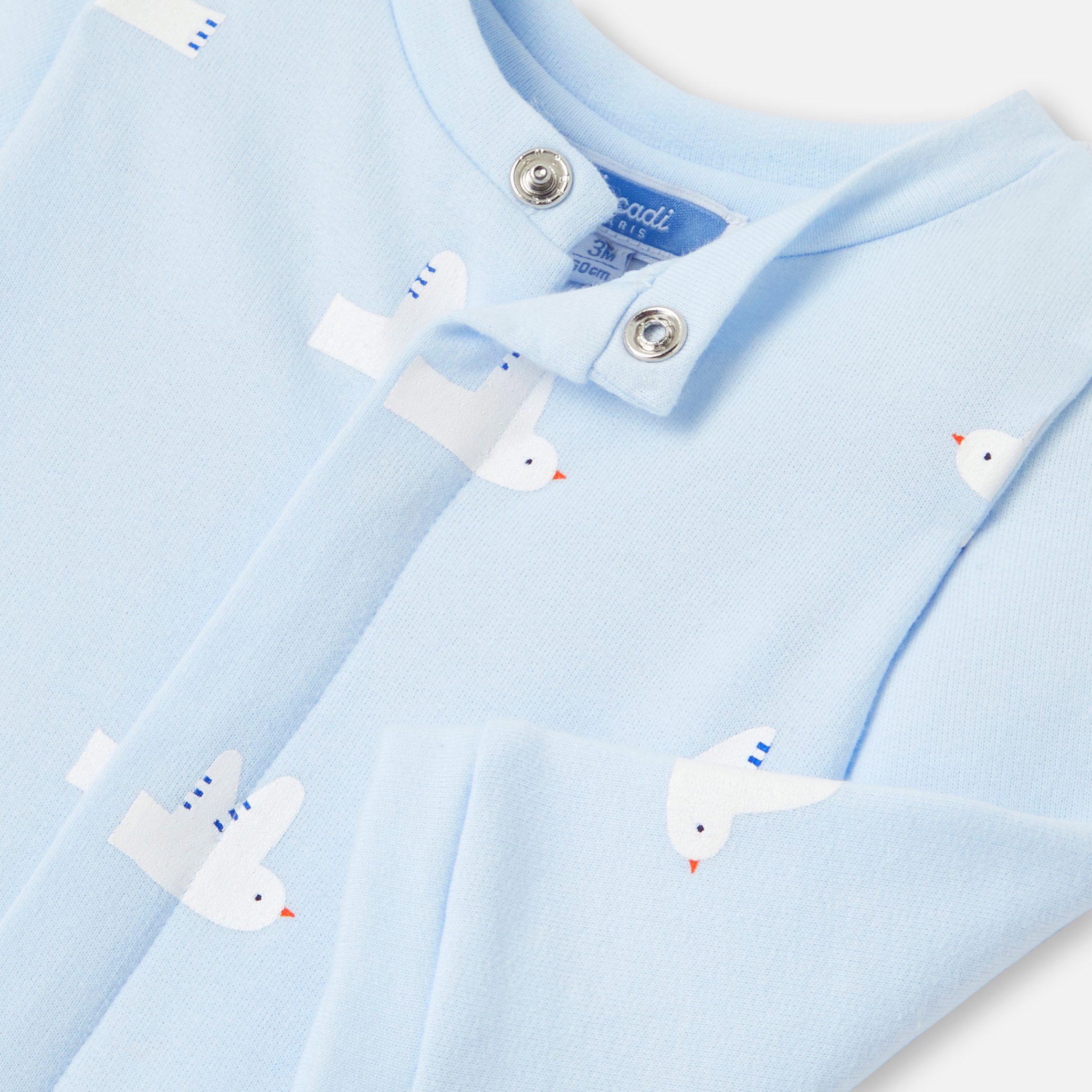 Baby Pyjamas in fleece - Guerandais - Image 5