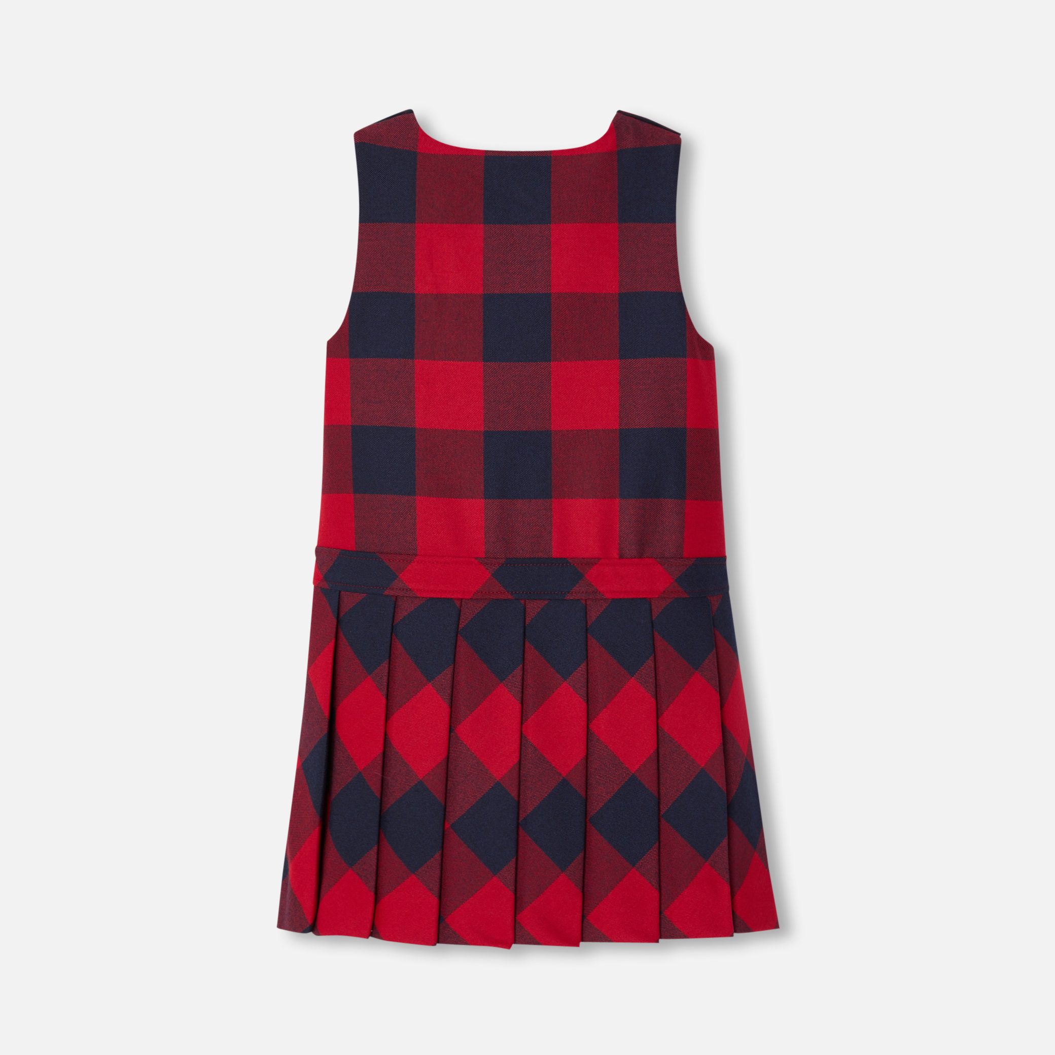Girl Flannel Pinafore Dress - Image 5