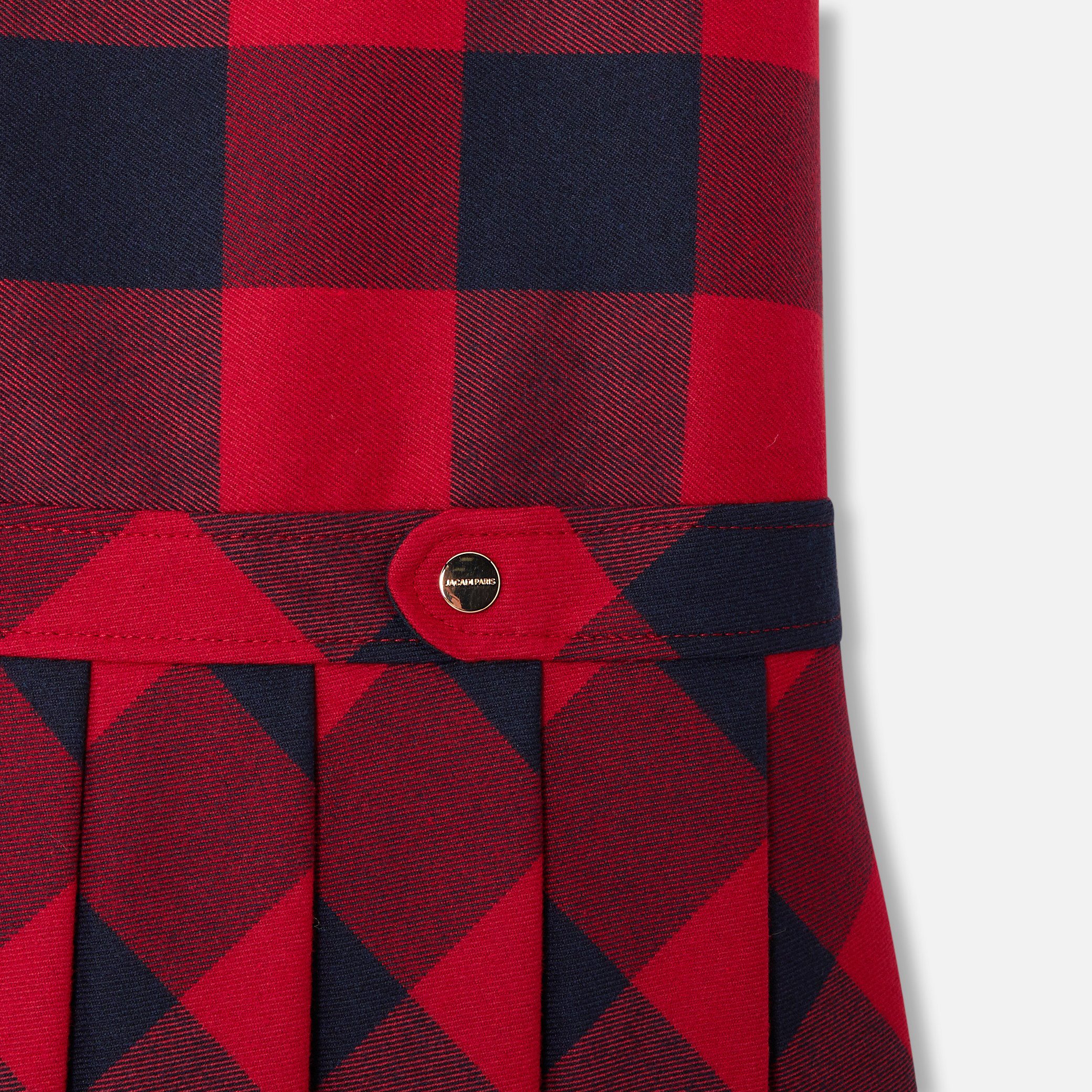 Girl Flannel Pinafore Dress - Image 7