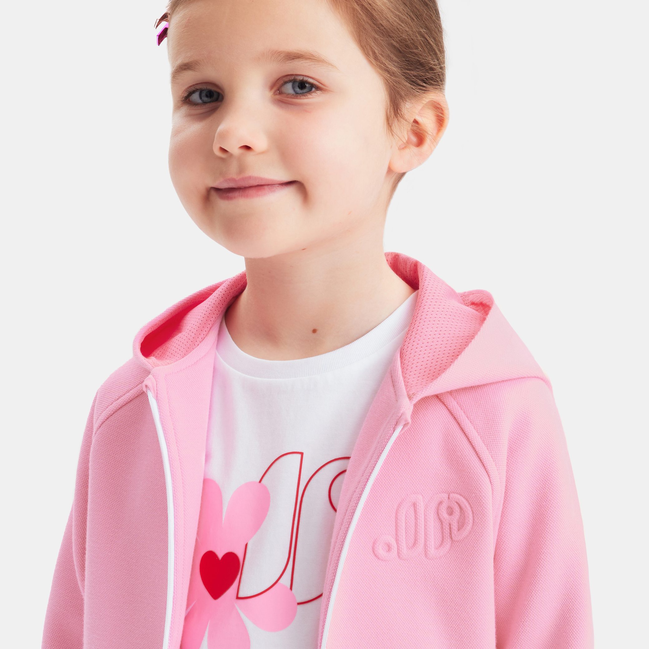 Girl Zip-up Sweatshirt - Image 2