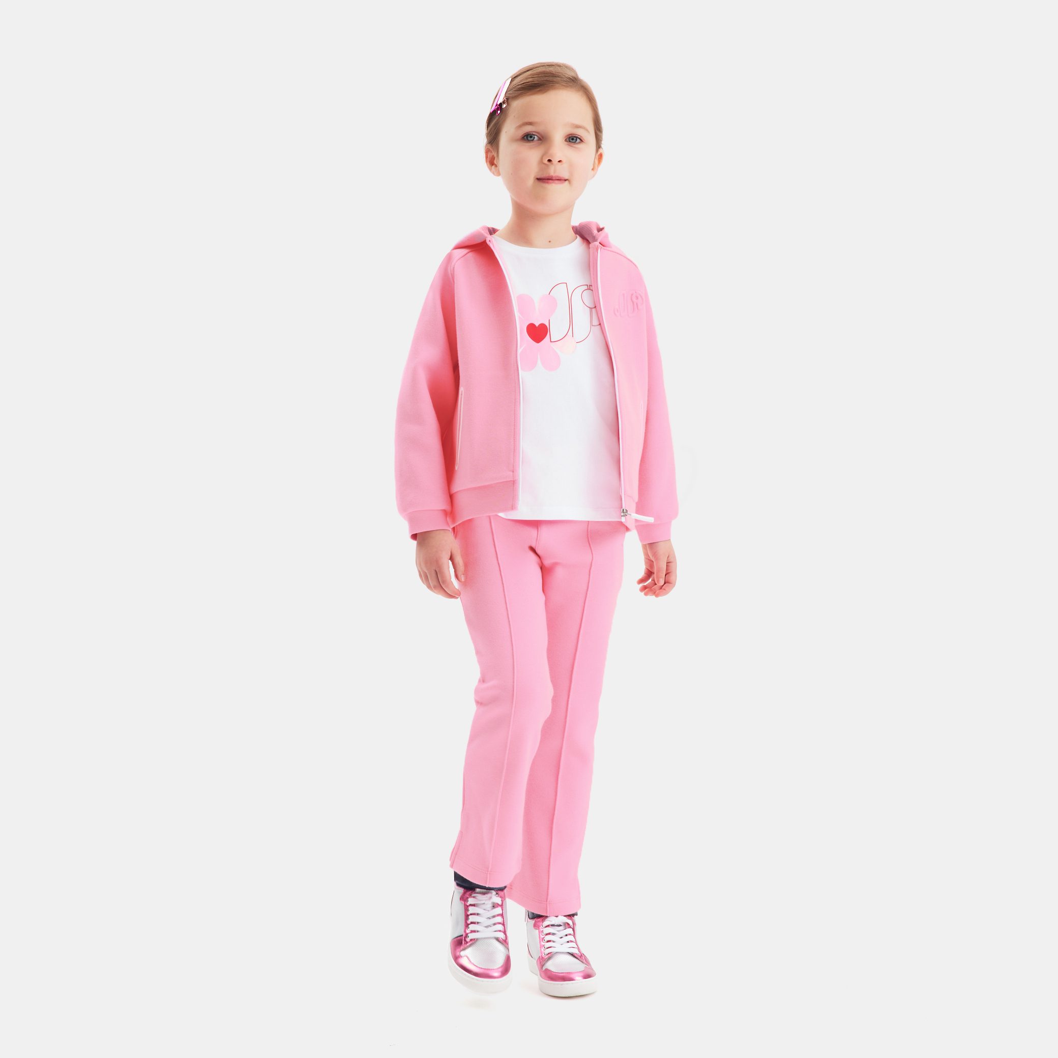 Girl Zip-up Sweatshirt - Image 3