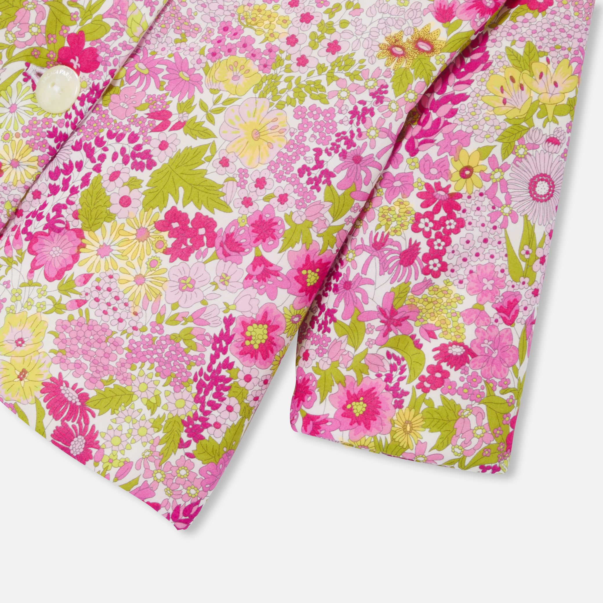Baby Girl Jacket In Liberty Fabric - Image 4