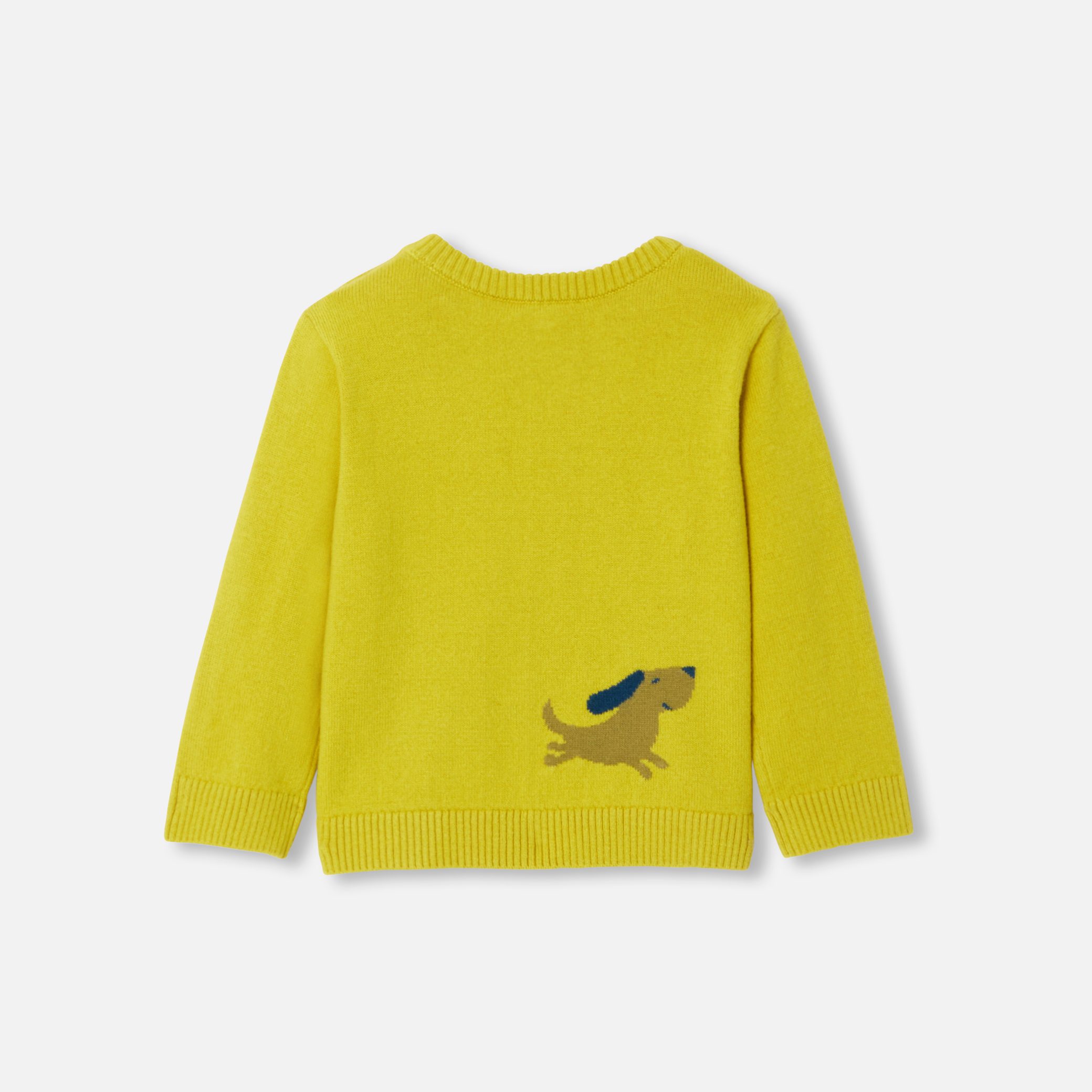 Fancy Intarsia Baby Boy Sweater - Image 5