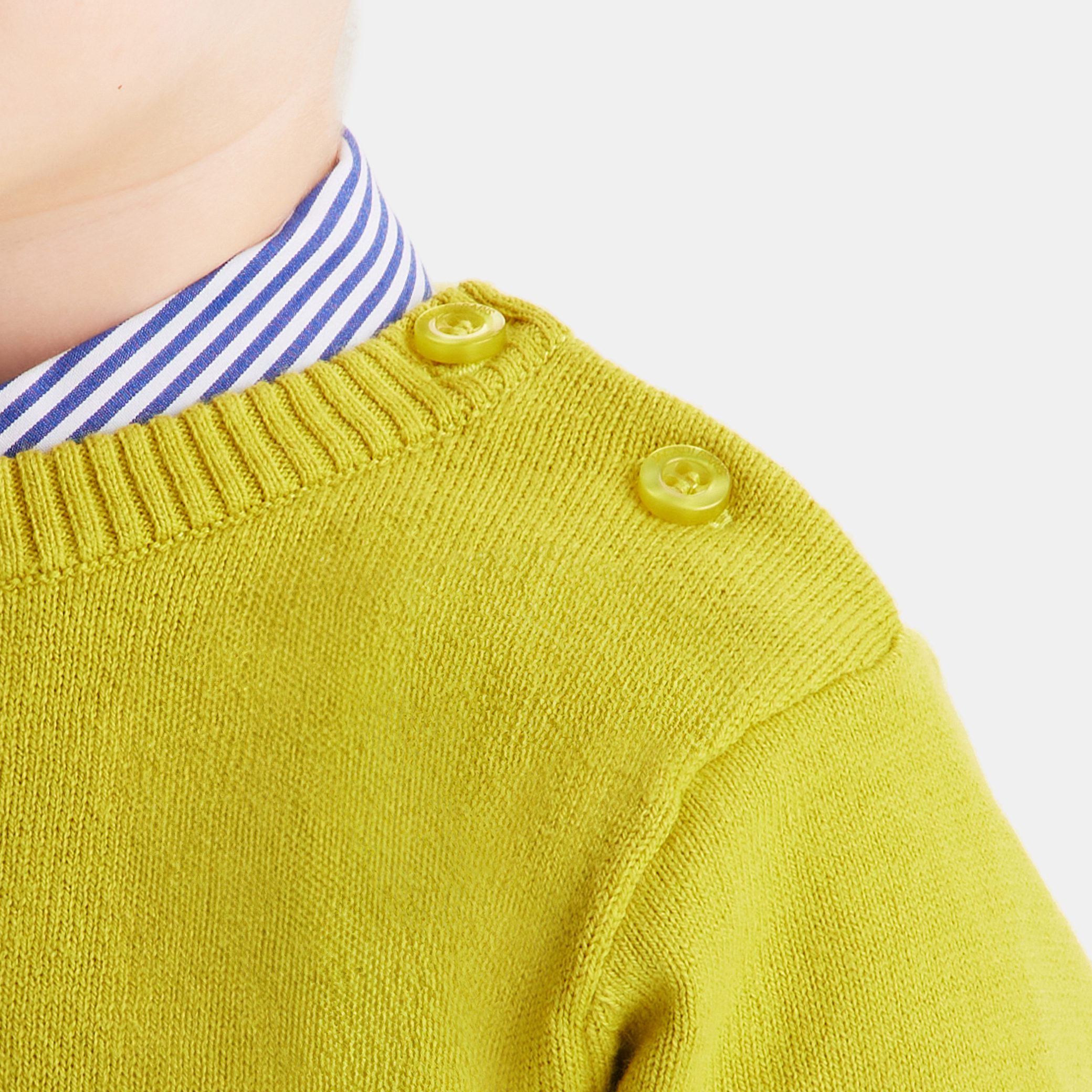Fancy Intarsia Baby Boy Sweater - Image 3