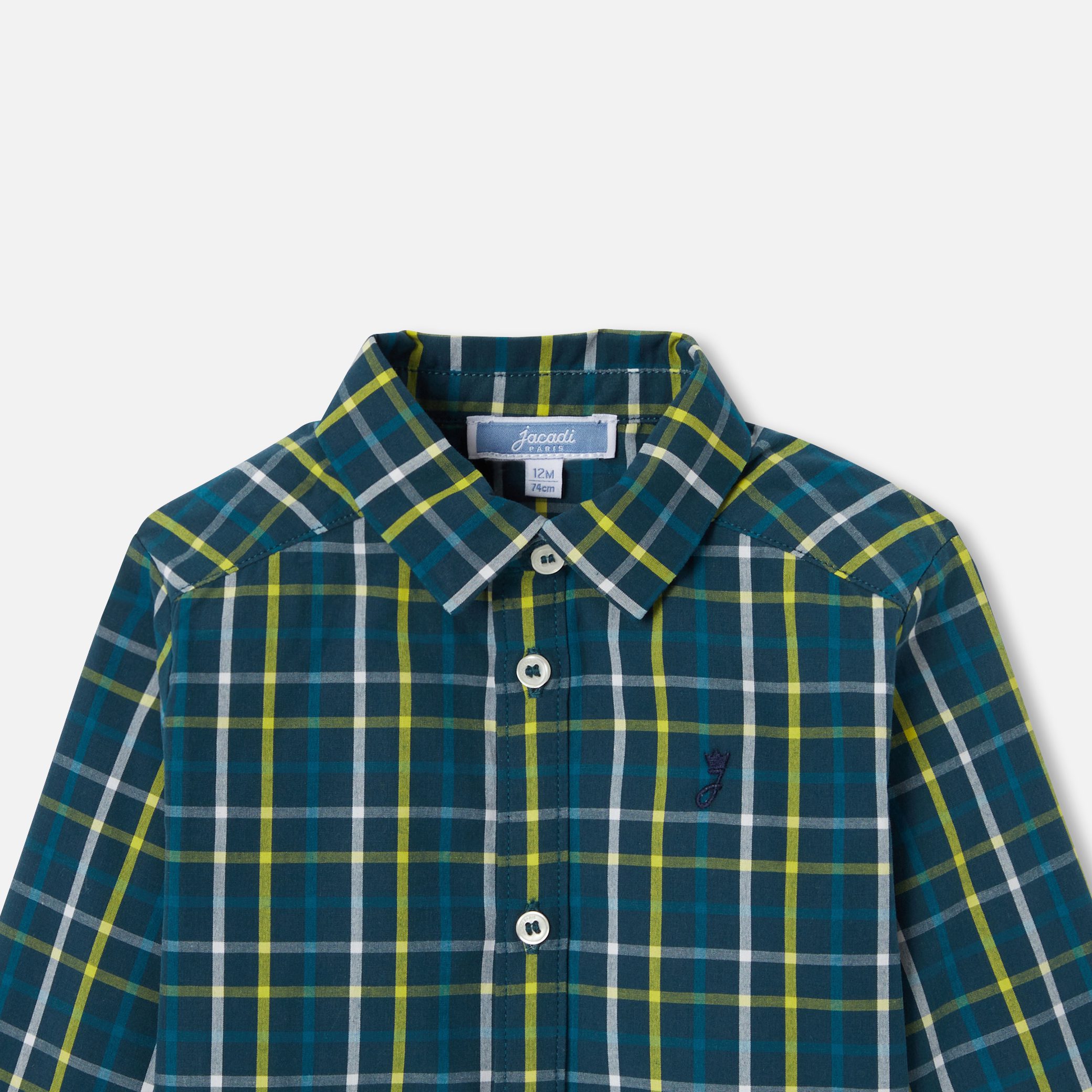 Baby Boy Plaid Shirt - Image 6