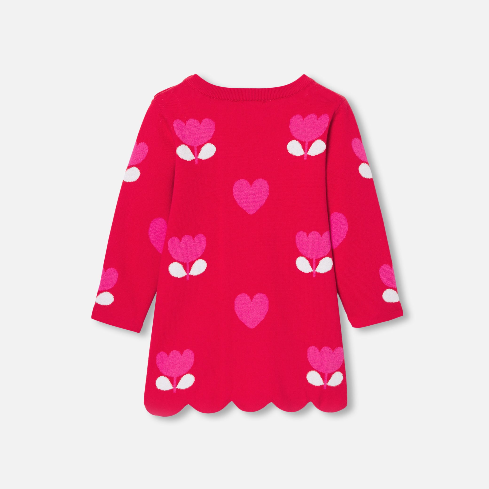 Baby Girl Knitted Dress - Image 2